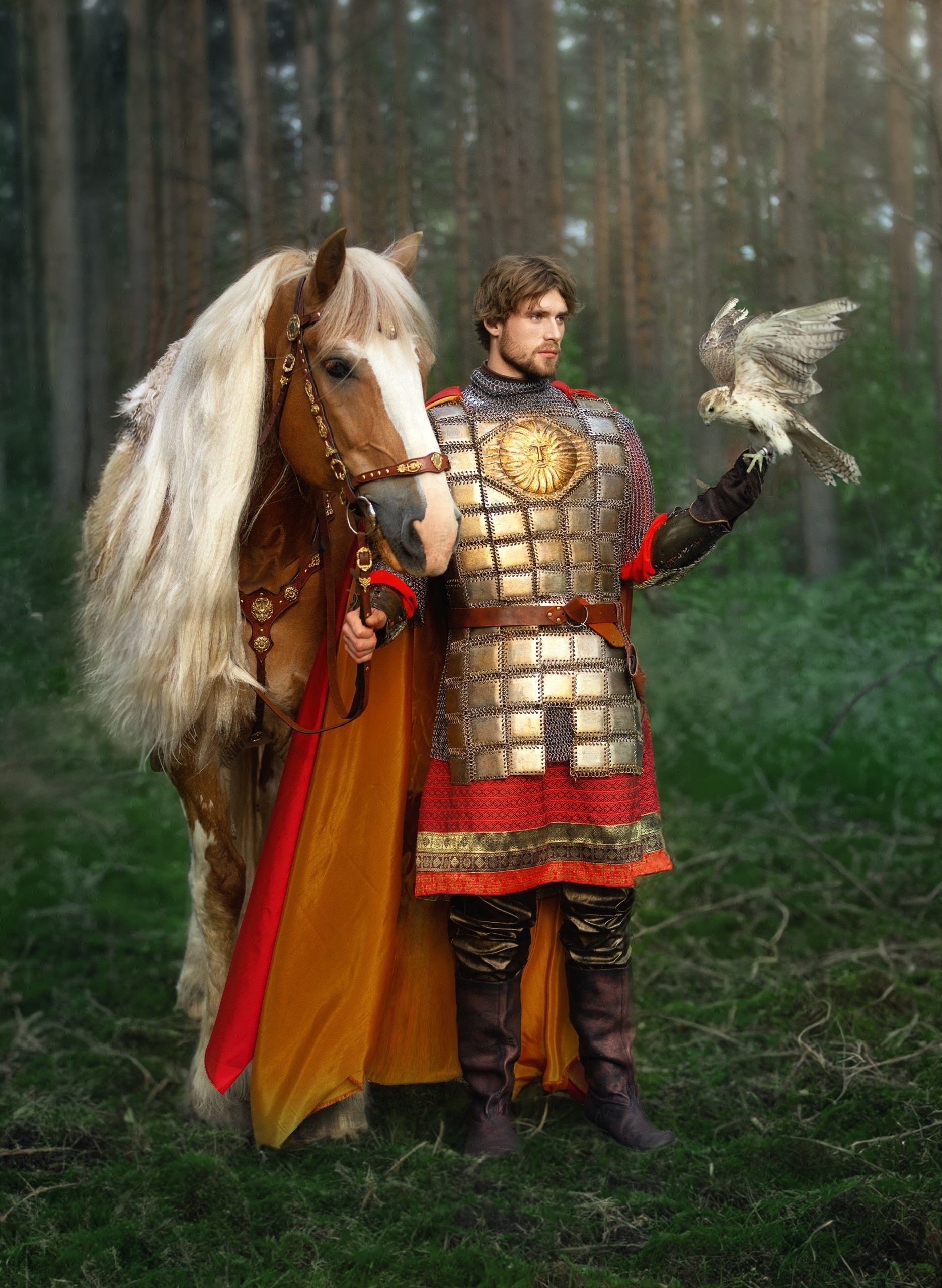 Финист Ясный Сокол. Русские народные костюмы в Москве