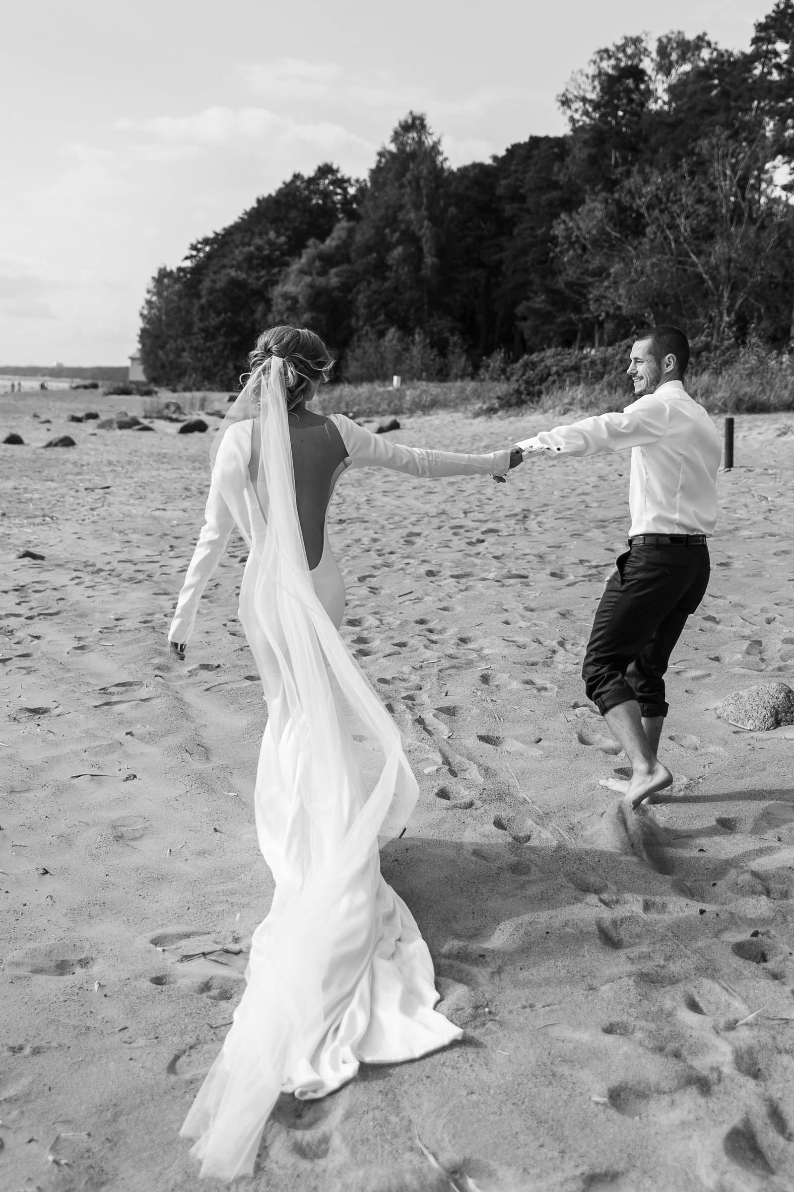 Стильная свадьба в Majestic на берегу Финского залива. Свадебный фотограф в Санкт-Петербурге и Москве Андрей Нестеров