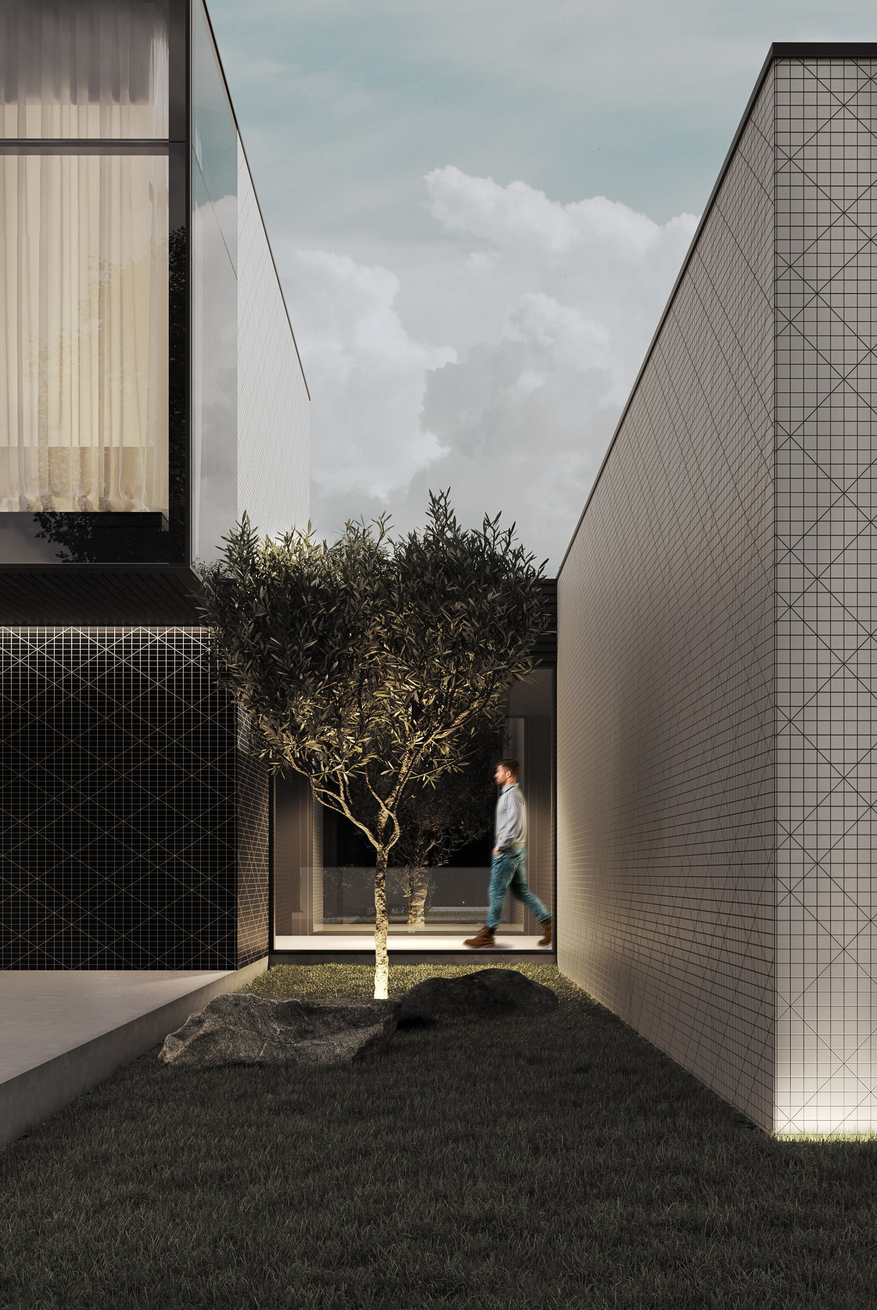 Дом Минимализм. Архитектор | дизайнер | художник Сергей Ратчин в Москве