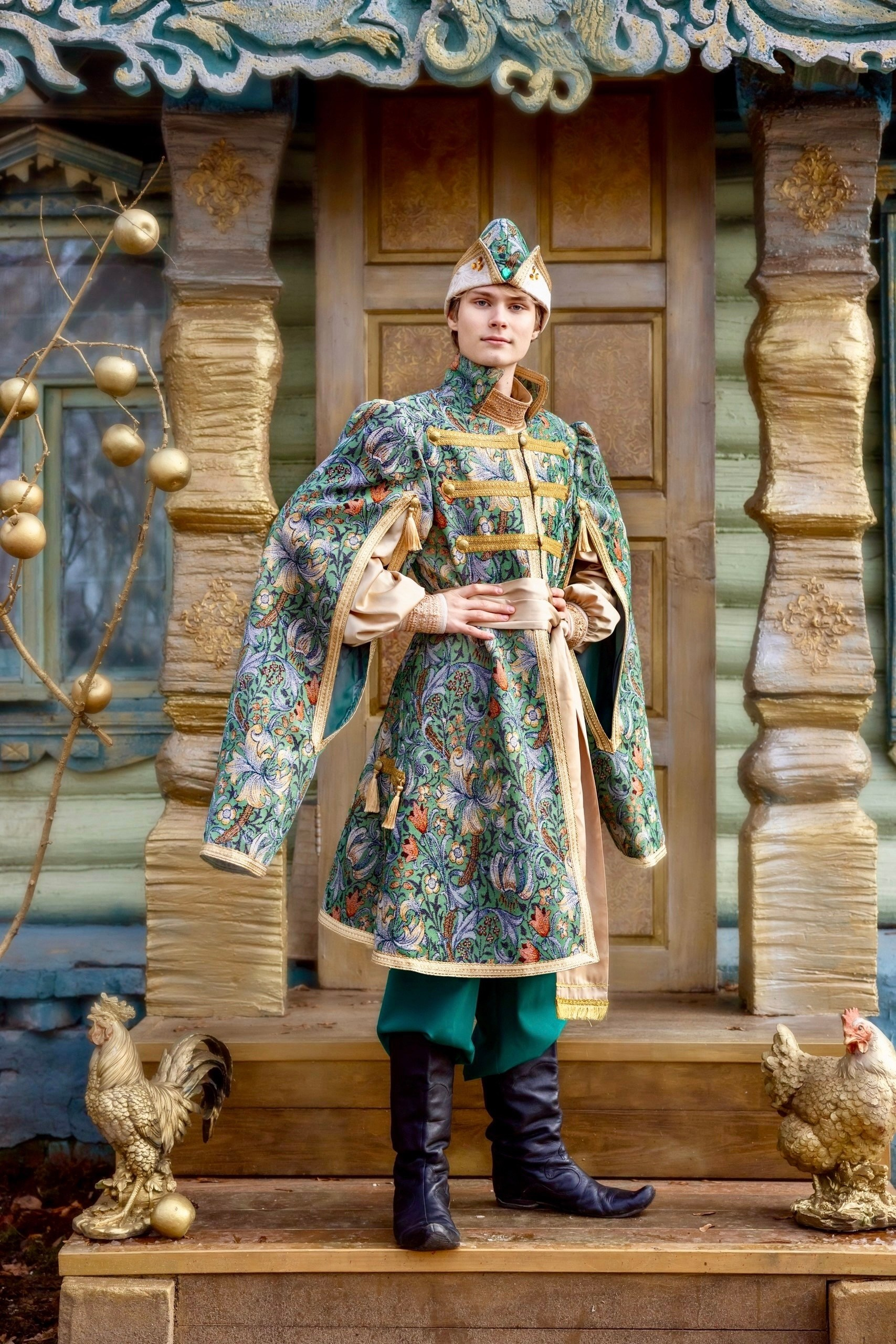 Королевич Елисей. Русские народные костюмы в Москве