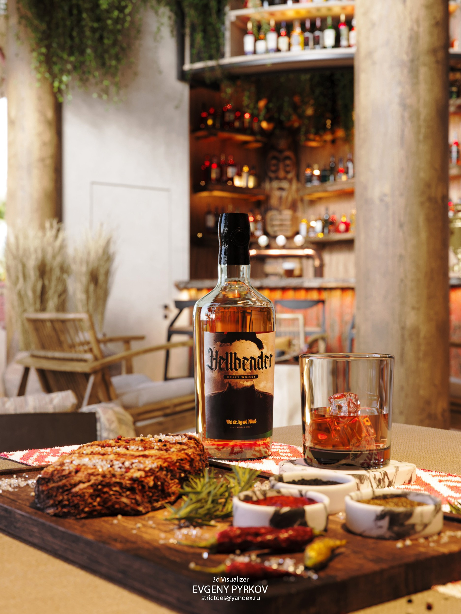 Банный комплекс " Зелёный Бор». Екатеринбург. Клиент Городище. Евгений Пырков — 3d визуализатор интерьеров и экстерьеров России