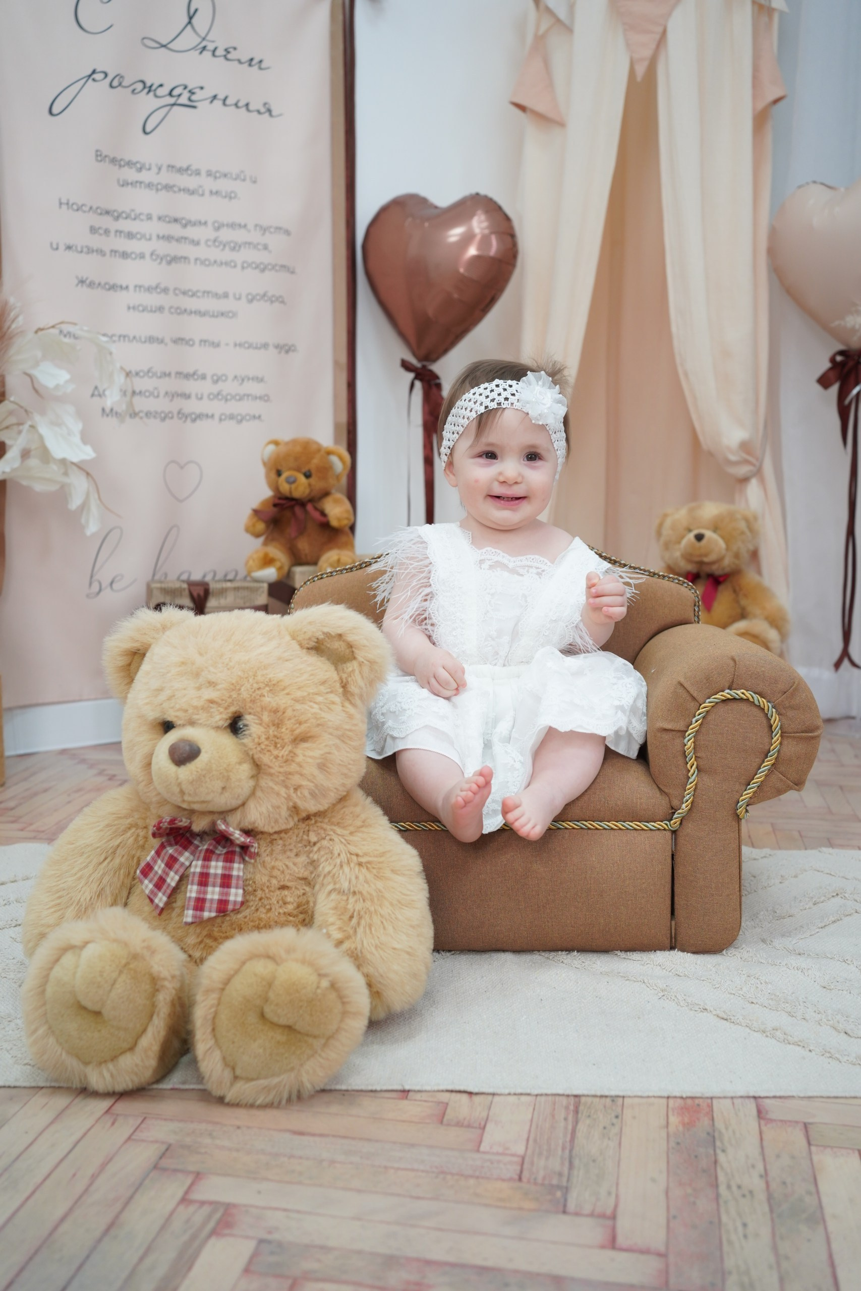 Фотоссесия на Годик для Девочки. Детская Фотостудия ГОДОВАСИКИ в Санкт-Петербурге фотосесия на годик