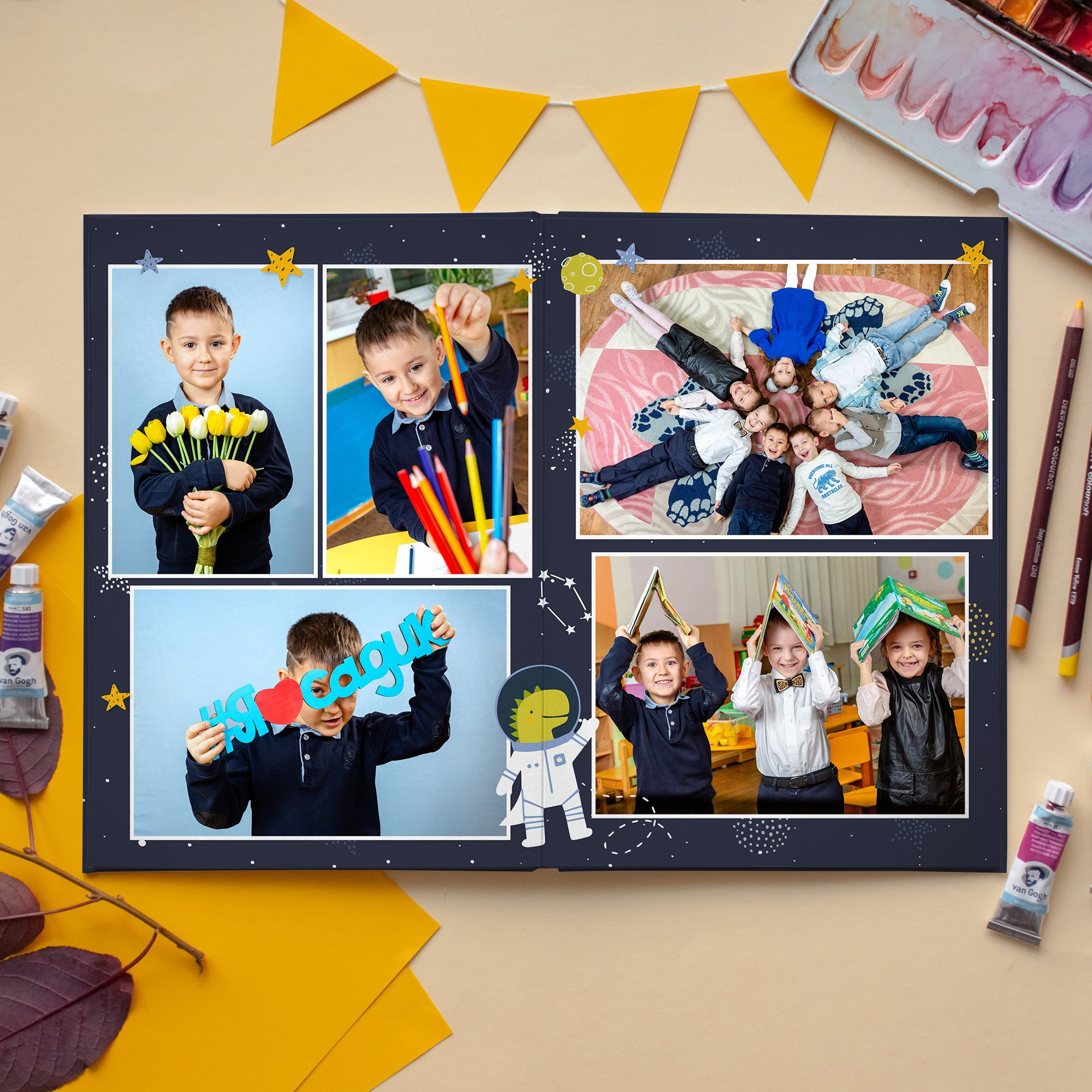 Альбомы для детского сада. Выпускные альбомы в Минске, фотоальбом в школу и детский сад