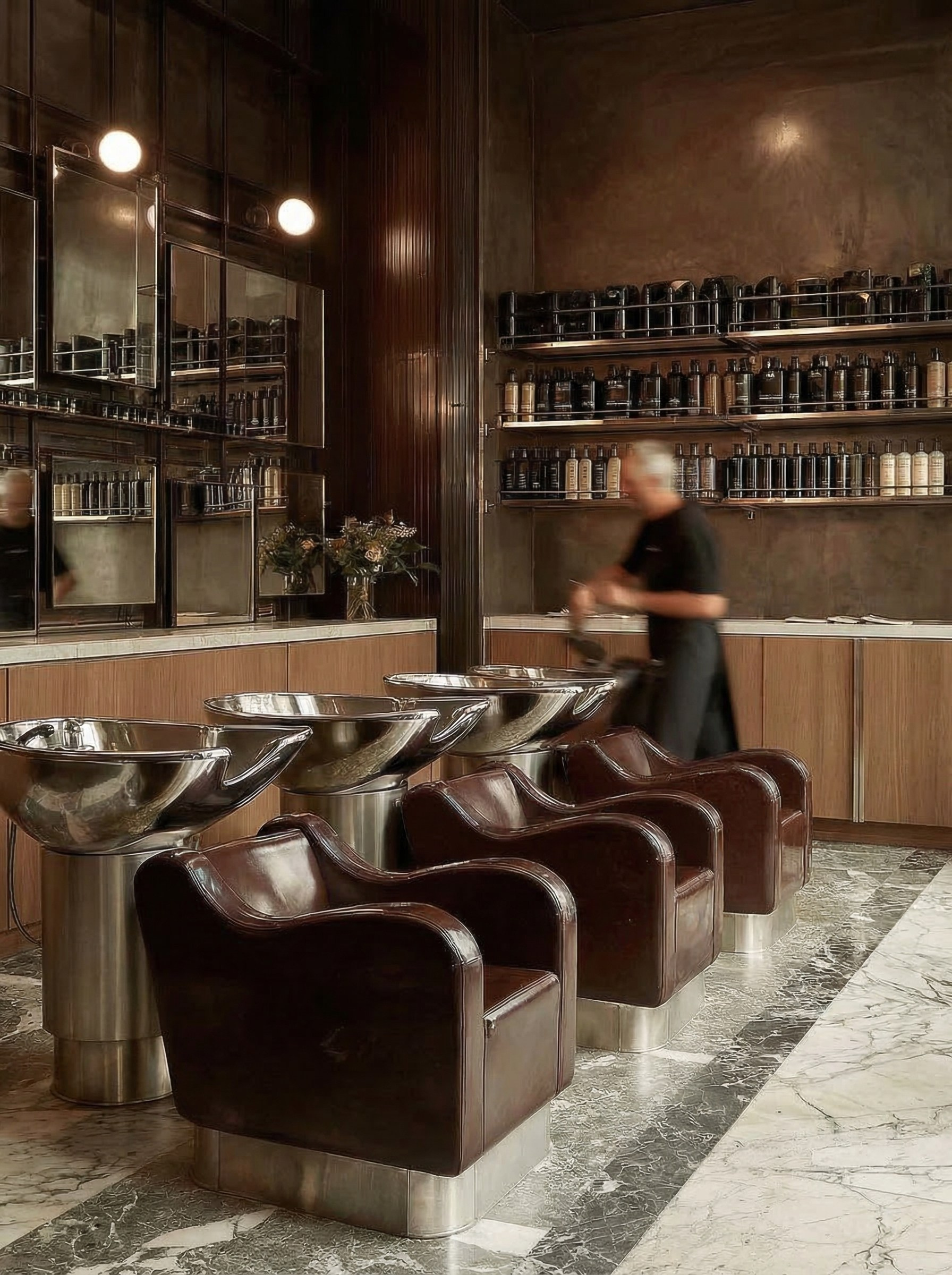 Muse Beauty Salon — AI Concept. Glukhova Elizaveta — AI Creator & 3D Visualizer for Interior, Fashion & Beauty Brands