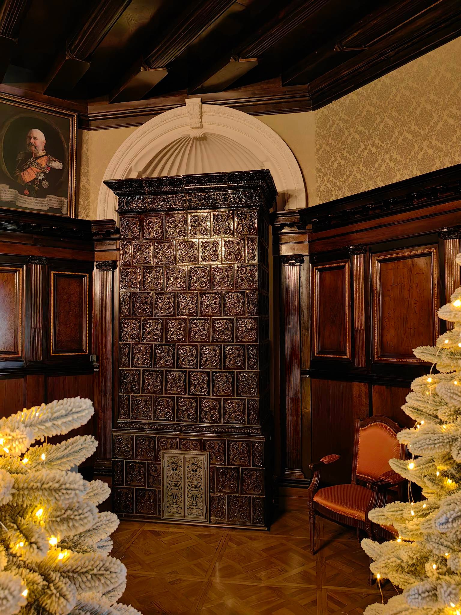 Каминные печи замка Несвиж