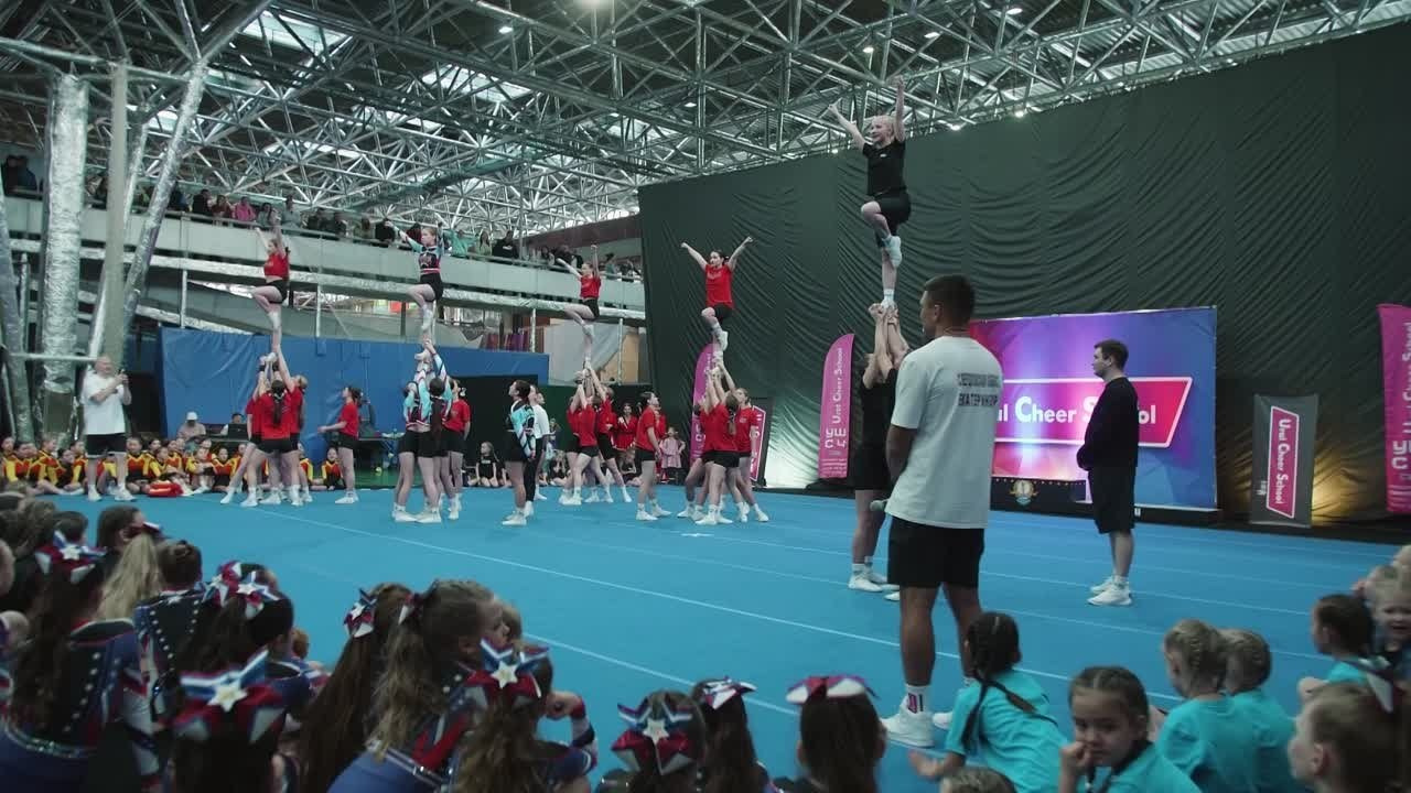 Фотосъемка Зимнего Кубка по чир спорту УШСЧ. Спортивный фотограф Екатеринбург Онлайн трансляции