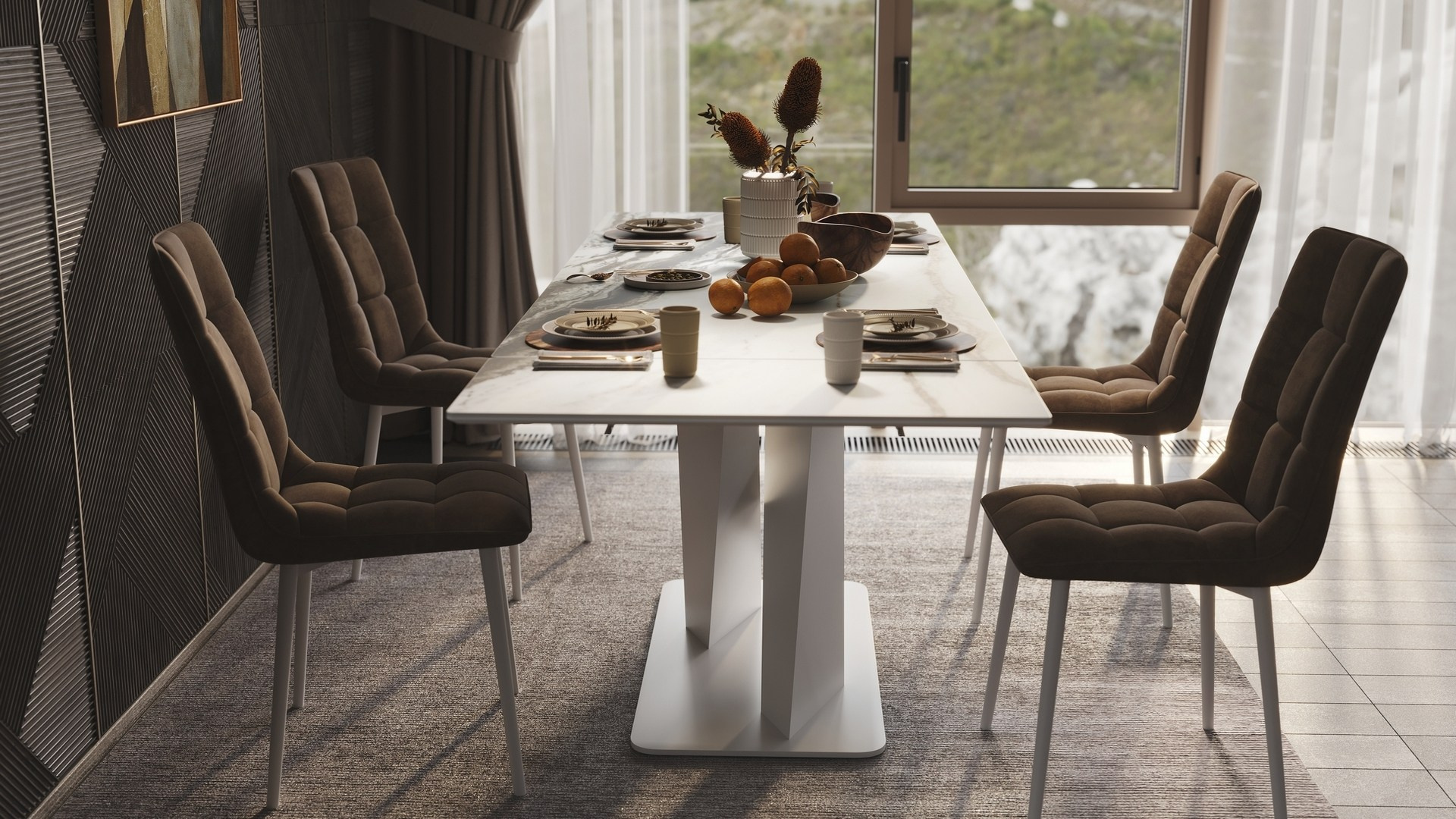 Обеденные группы MGS мебель. MGS мебель в Ростове-на-Дону. Высочайшее качество исполнения. Инновационные и классические материалы. MGS mebel Ростов