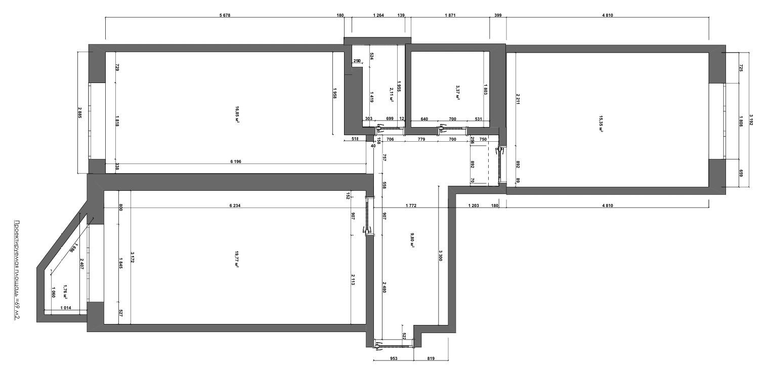 Дизайн-проект квартиры в ЖК Гранд Парк. Дизайнер интерьера вашего дома мечты