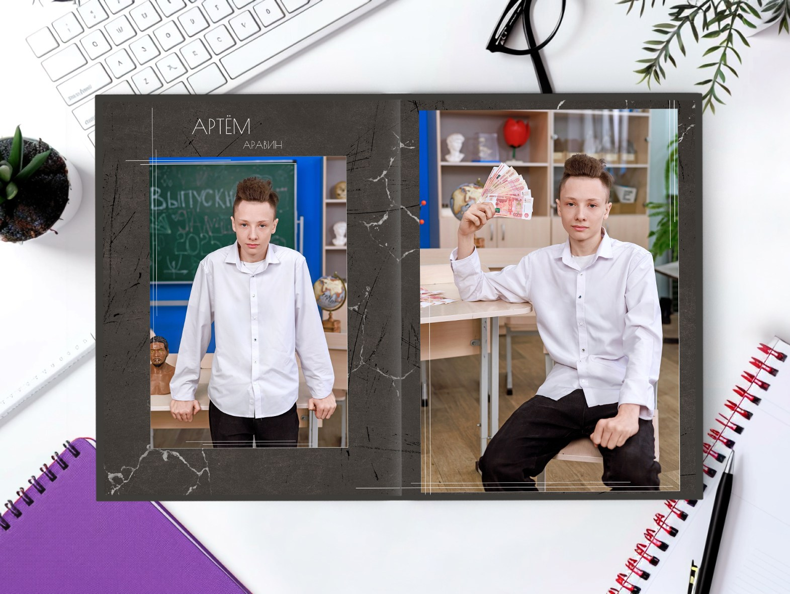 Выпускные альбомы для школьников. Олеся Пучковская фотограф, Белогорск, Амурская область