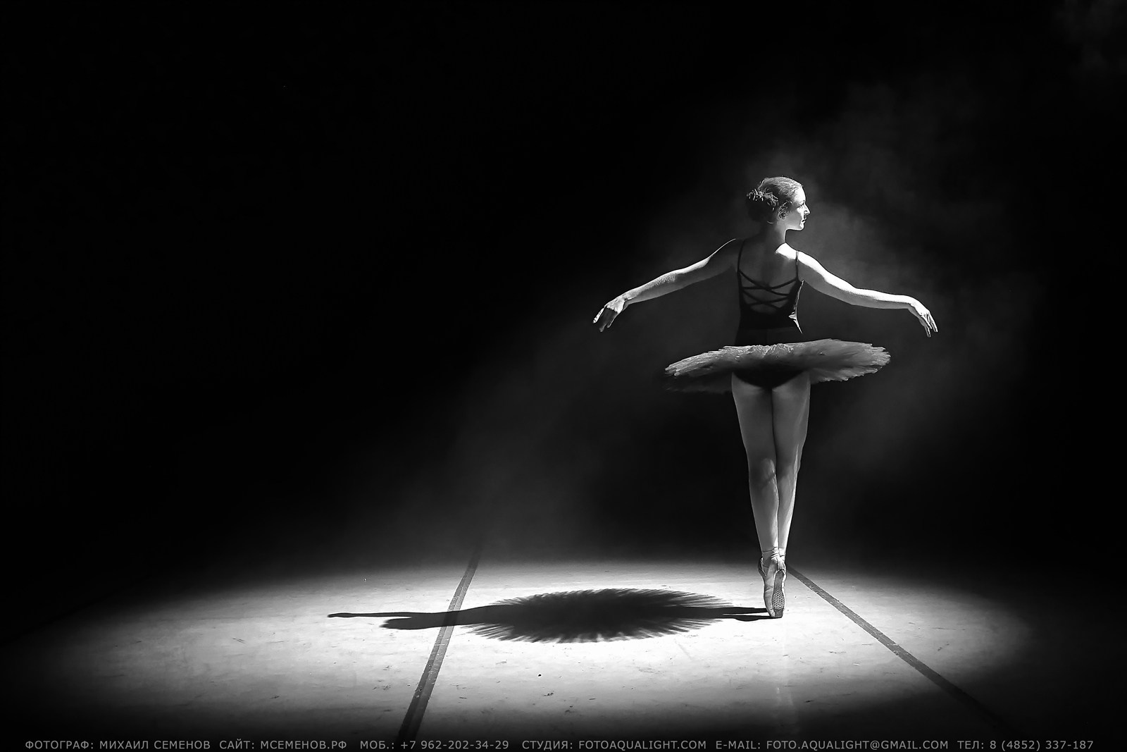 Детская БАЛЕТНАЯ фотосессия Фотограф Михаил Семенов, г. Ярославль