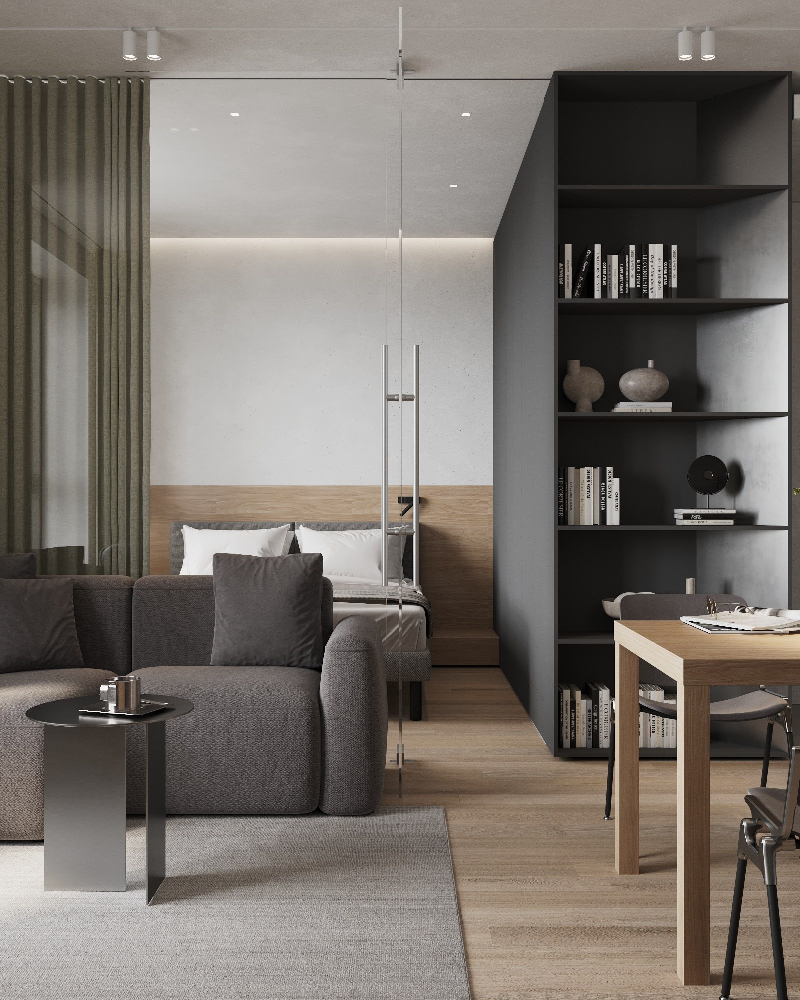 FORIVER_Flat — Apartment for rent in Moscow Russia designed by QUADRUM STUDIO