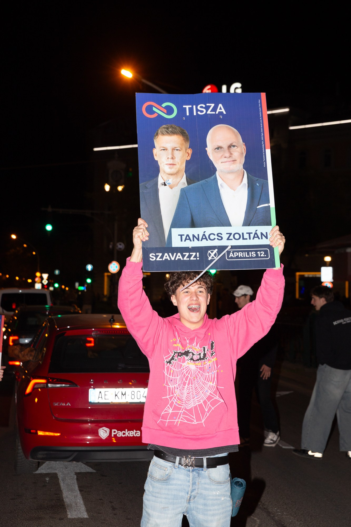 TISZA Victory Night, Hungary 2026. Photographer in Budapest — Yura Knyazev