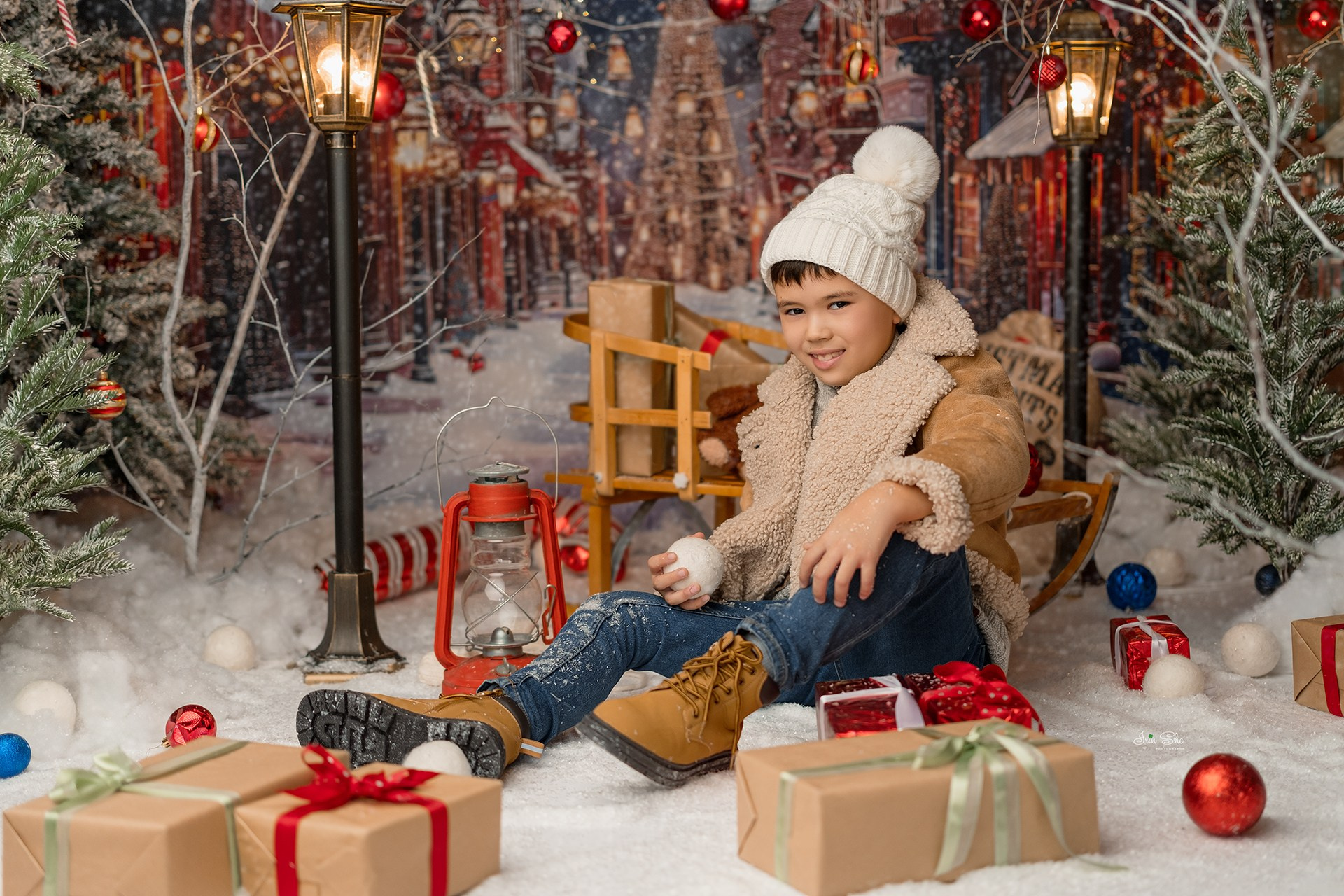 Фотодень «Новогодние улочки». Детский фотограф в Южно-Сахалинске Irin She Simanovich