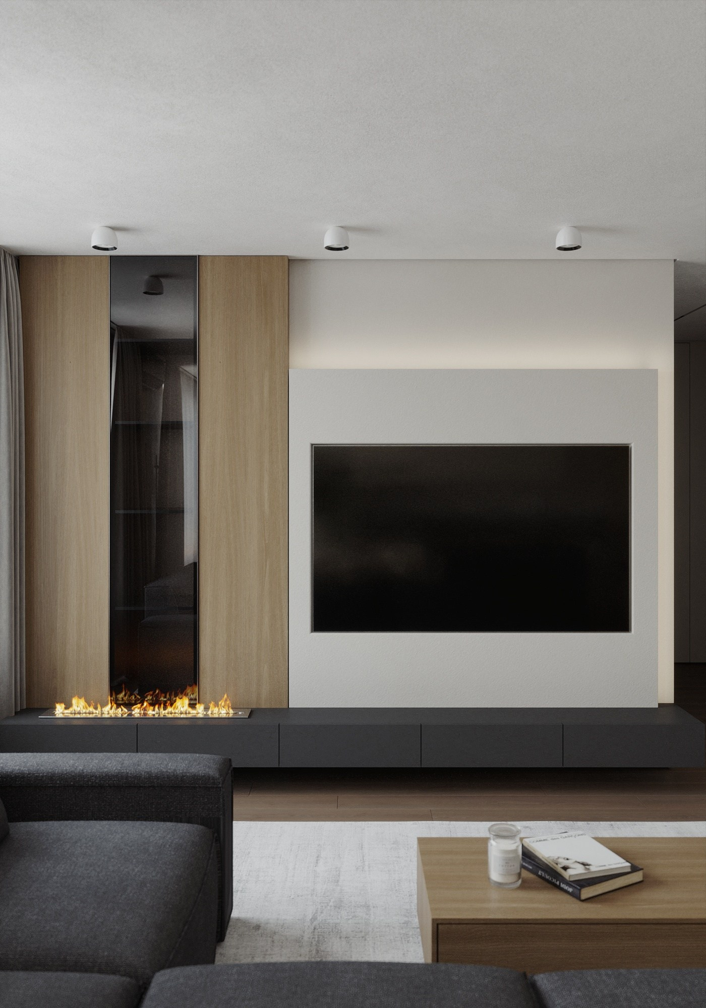 //квартира 80 м². Студия дизайна интерьера ESLI.BURO