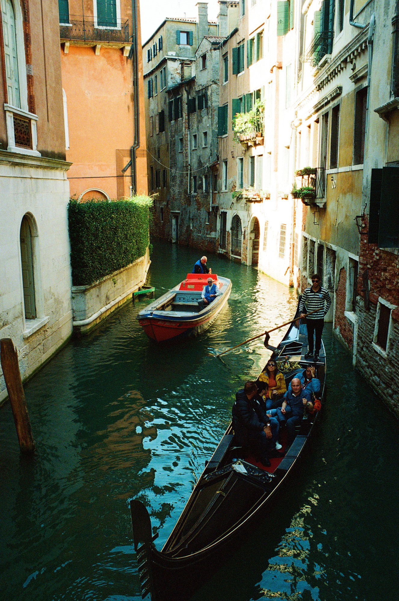 A gastrotourist. Venice