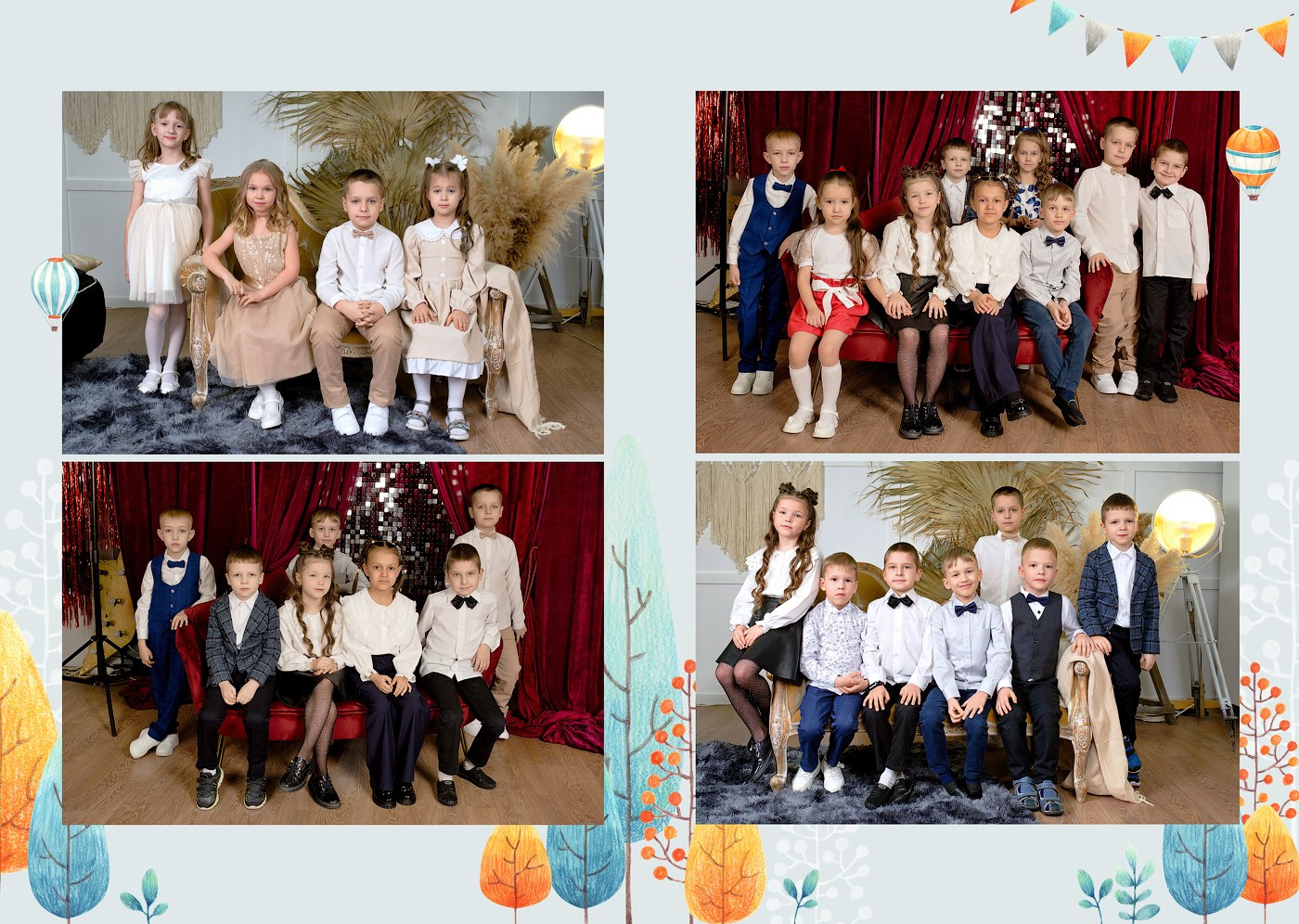 Выпускной альбом на 10 разворотов. Главная