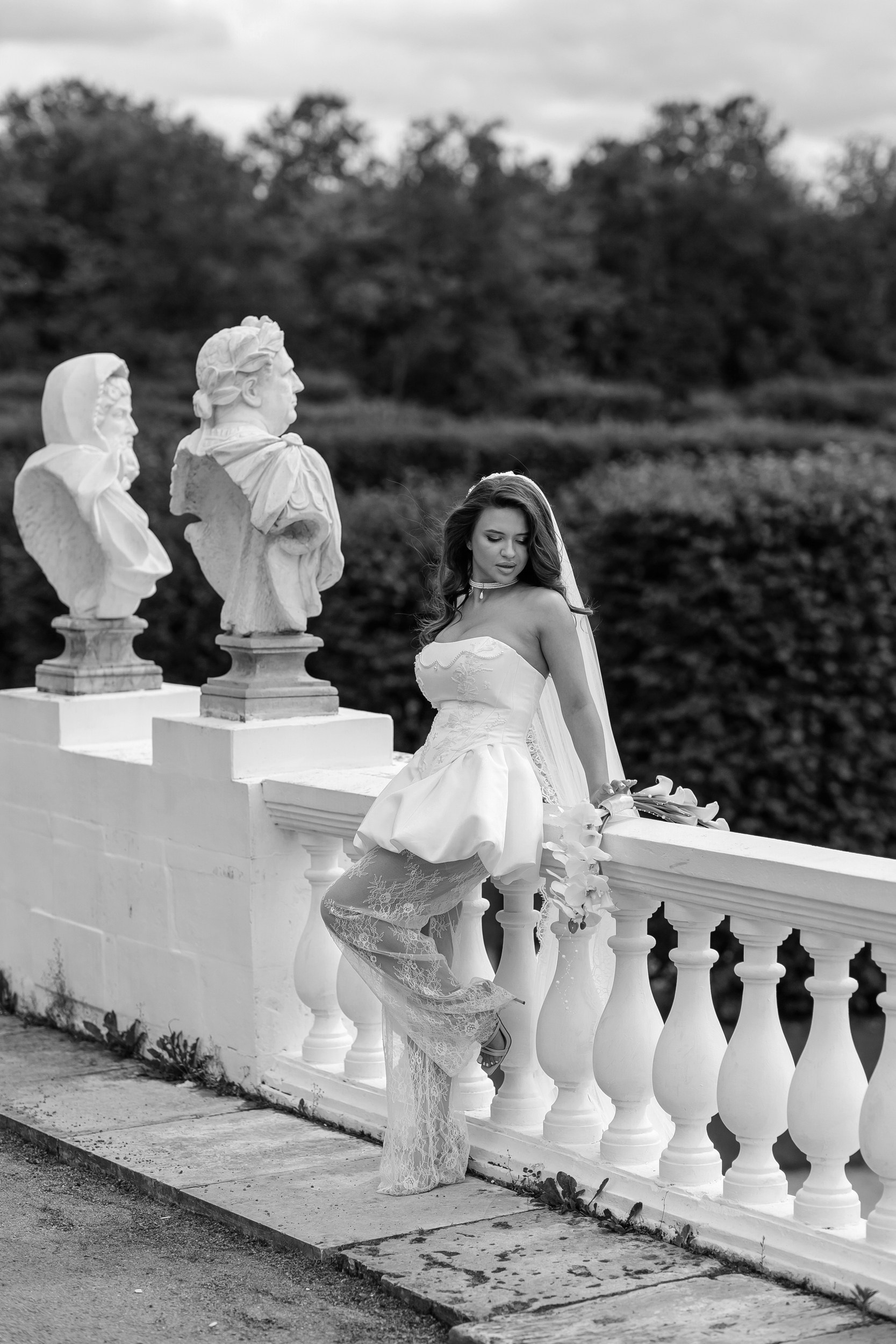 Свадебная фотосессия в усадьбе Архангельское