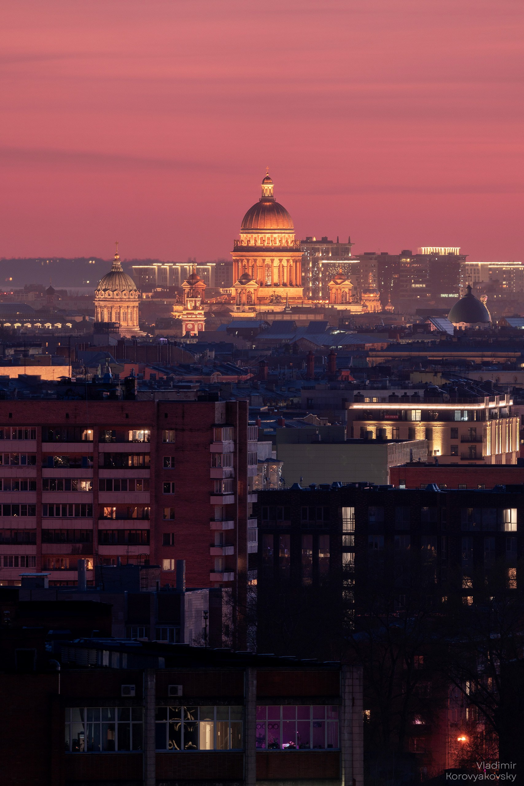 City landscape. Photographer Vladimir Korovyakovsky