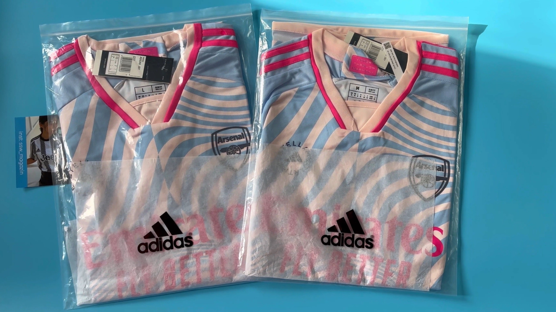 Видео обзор на футболку Arsenal 2024. Футбольный магазин — ssw_magazin