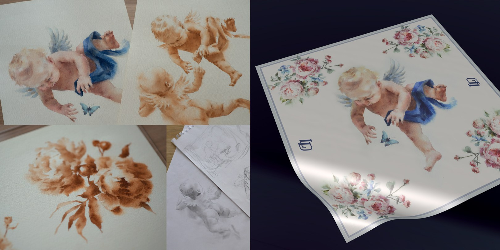 Принт на ткань