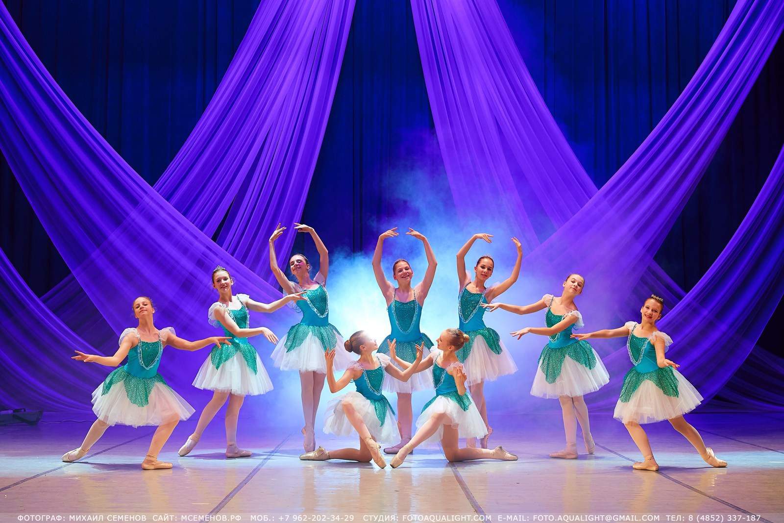 Детская БАЛЕТНАЯ фотосессия Фотограф Михаил Семенов, г. Ярославль