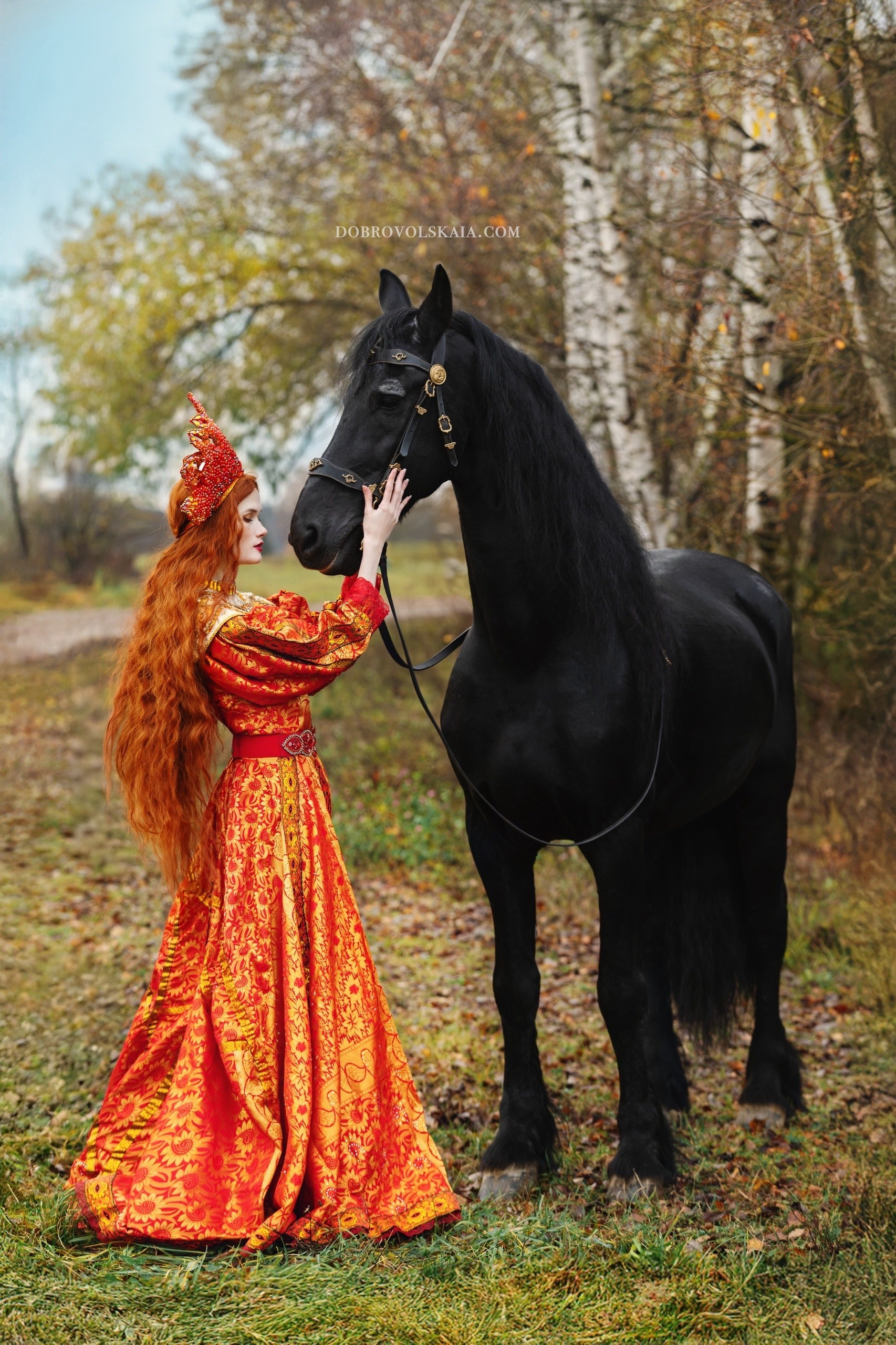 Жар-Птица. Русские народные костюмы в Москве