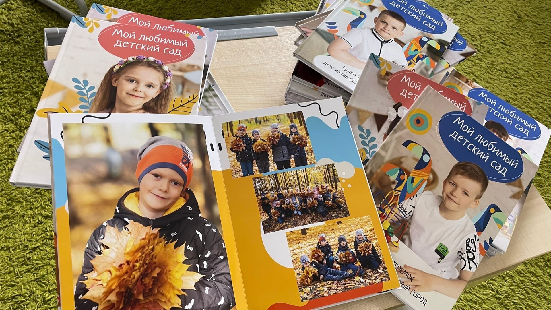 Выпускные альбомы детский сад. Фотограф Мальнева Юлия в Липецке, в Москве. Фотостудия MARU в Липецке