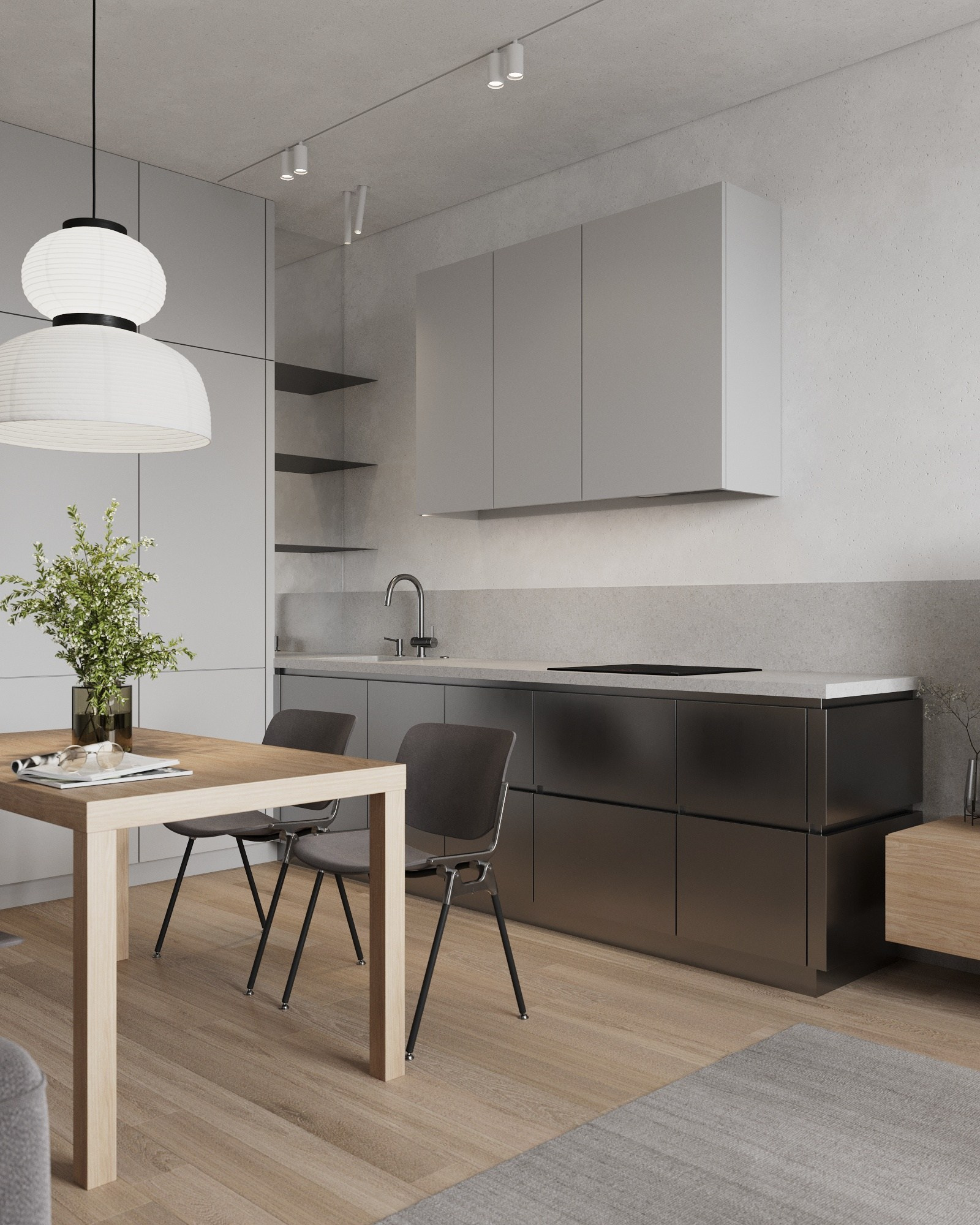 FORIVER_Flat — Apartment for rent in Moscow Russia designed by QUADRUM STUDIO