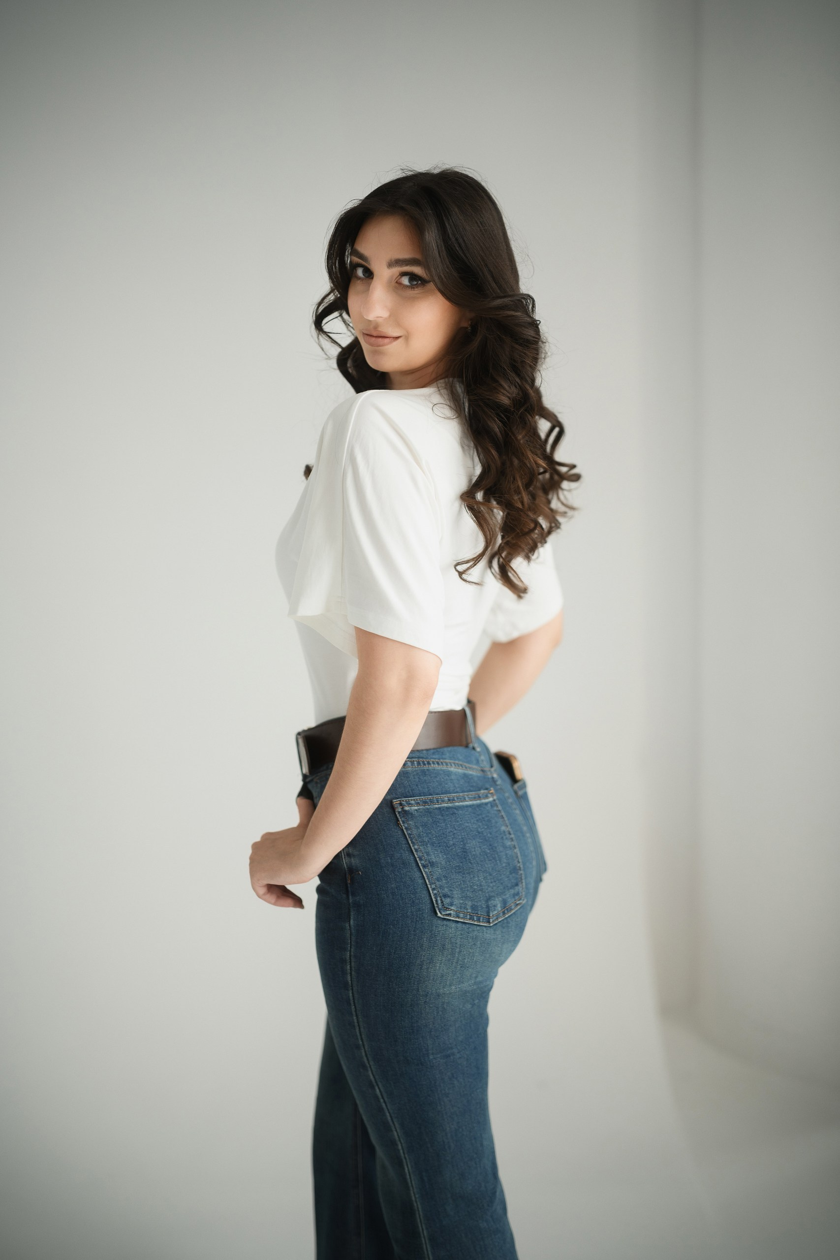 Студийная фотосессия девушки в Петропавловске-Камчатском, портрет