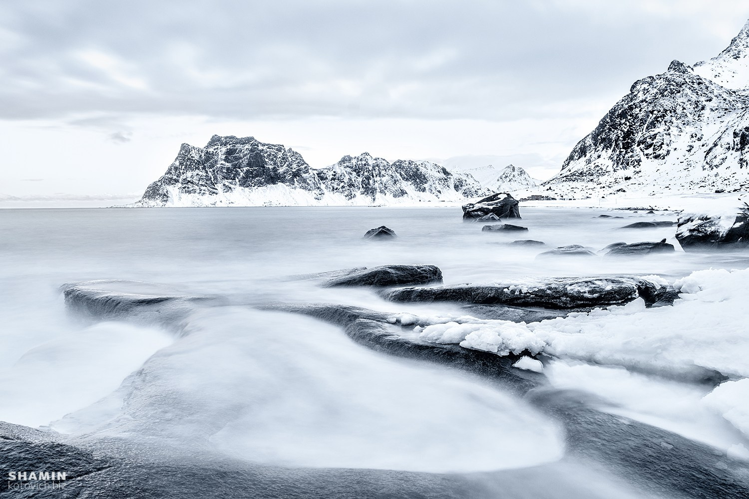 Лофотенские острова — пейзажи, северное сияние и море. Фотограф Константин Шамин. Фотограф Константин Шамин