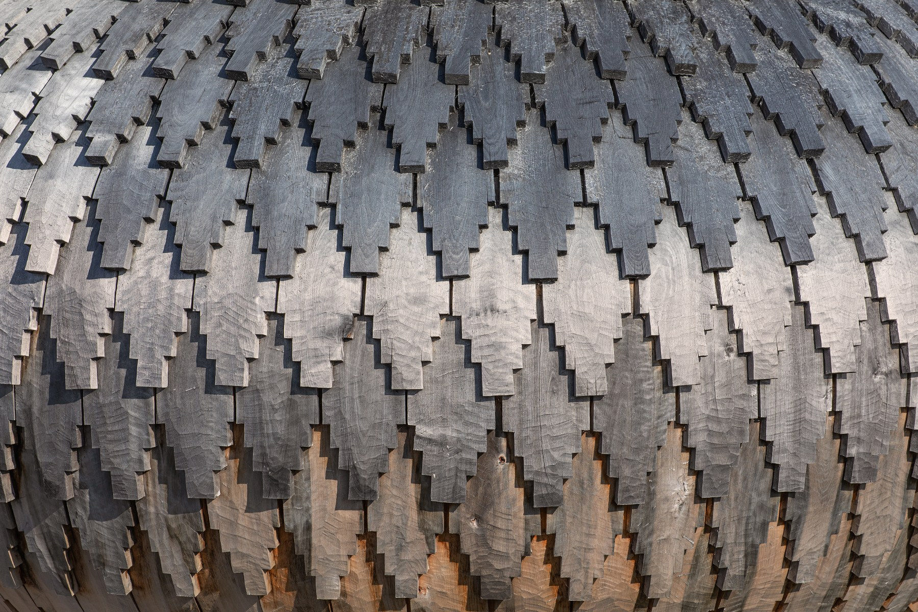 Русский Север, остров Кижи, Кижский погост, лемехи Преображенской церкви