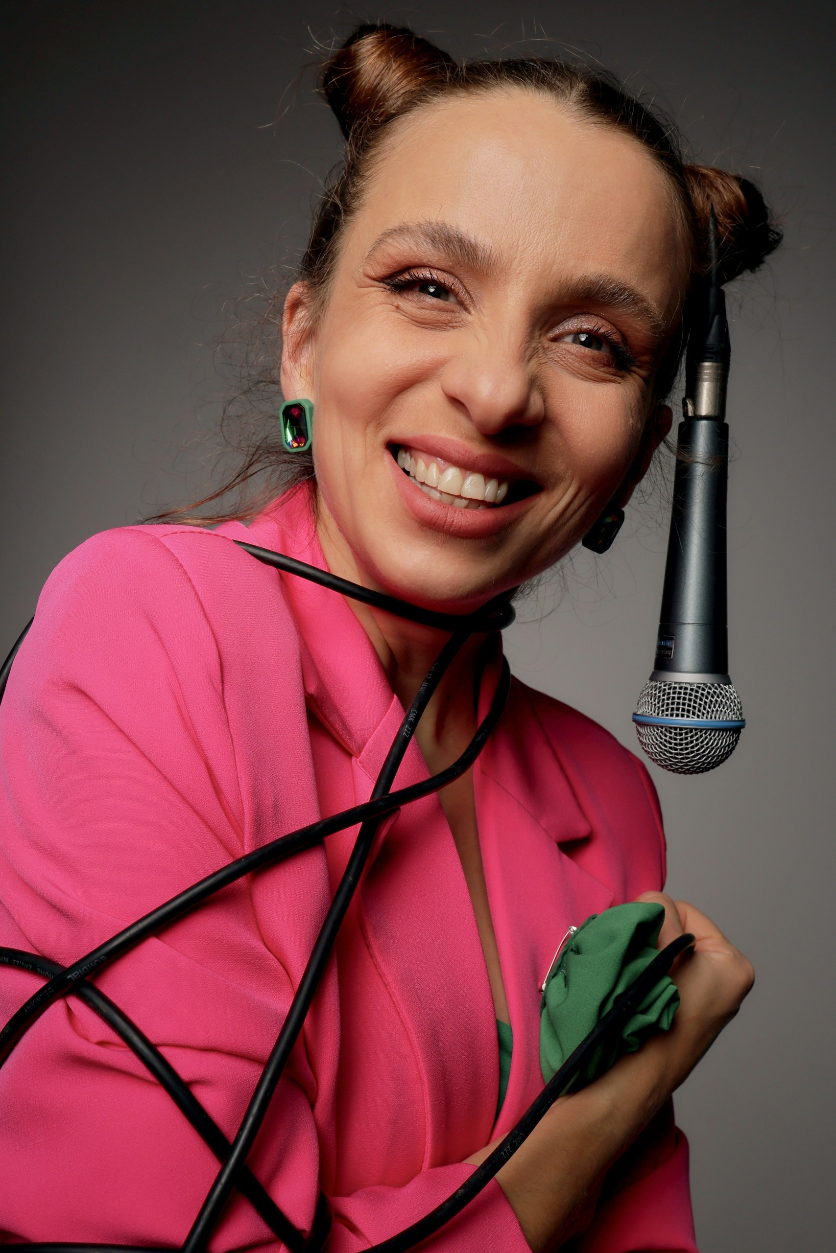 Фотосессия в студии для ведущей