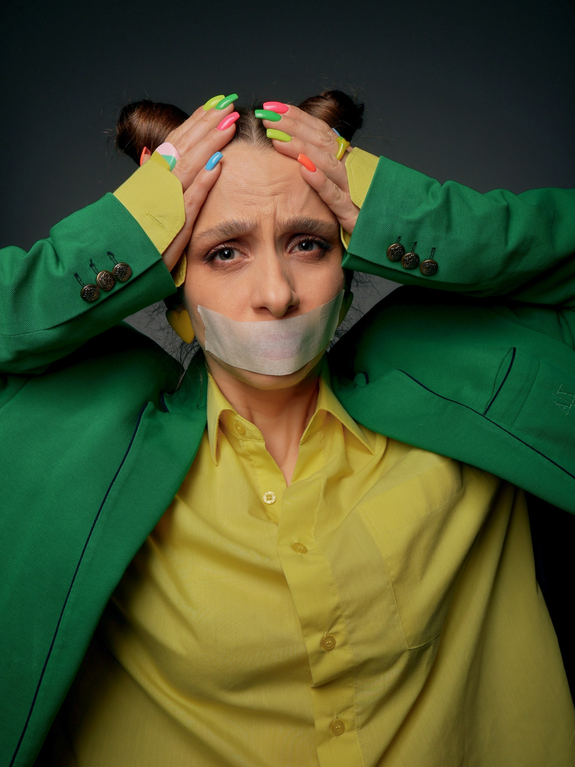 Фотосессия в студии для ведущей