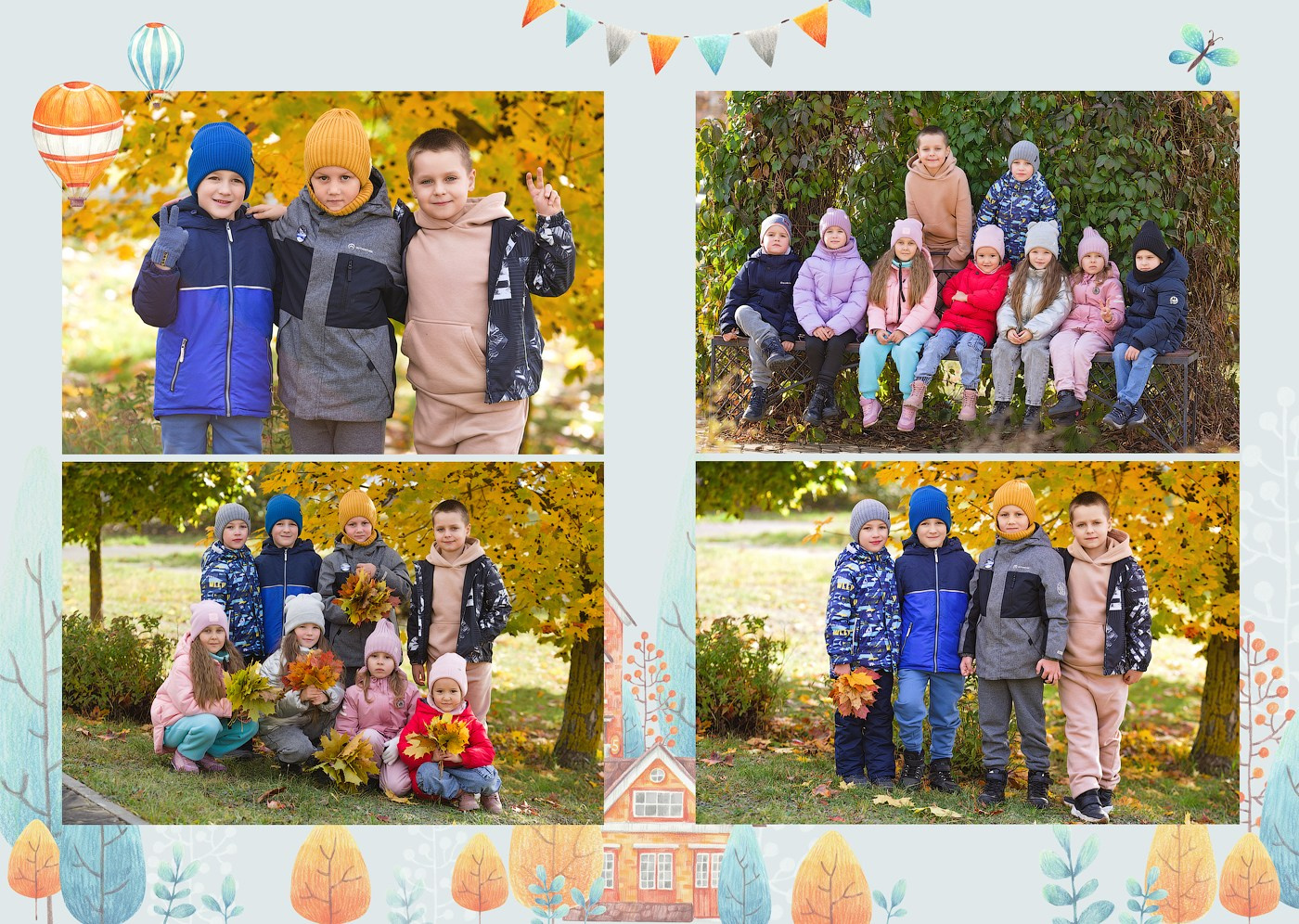 Выпускной альбом на 10 разворотов. Главная