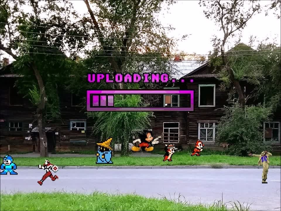 Urban fights. Художник Рыбак Николай