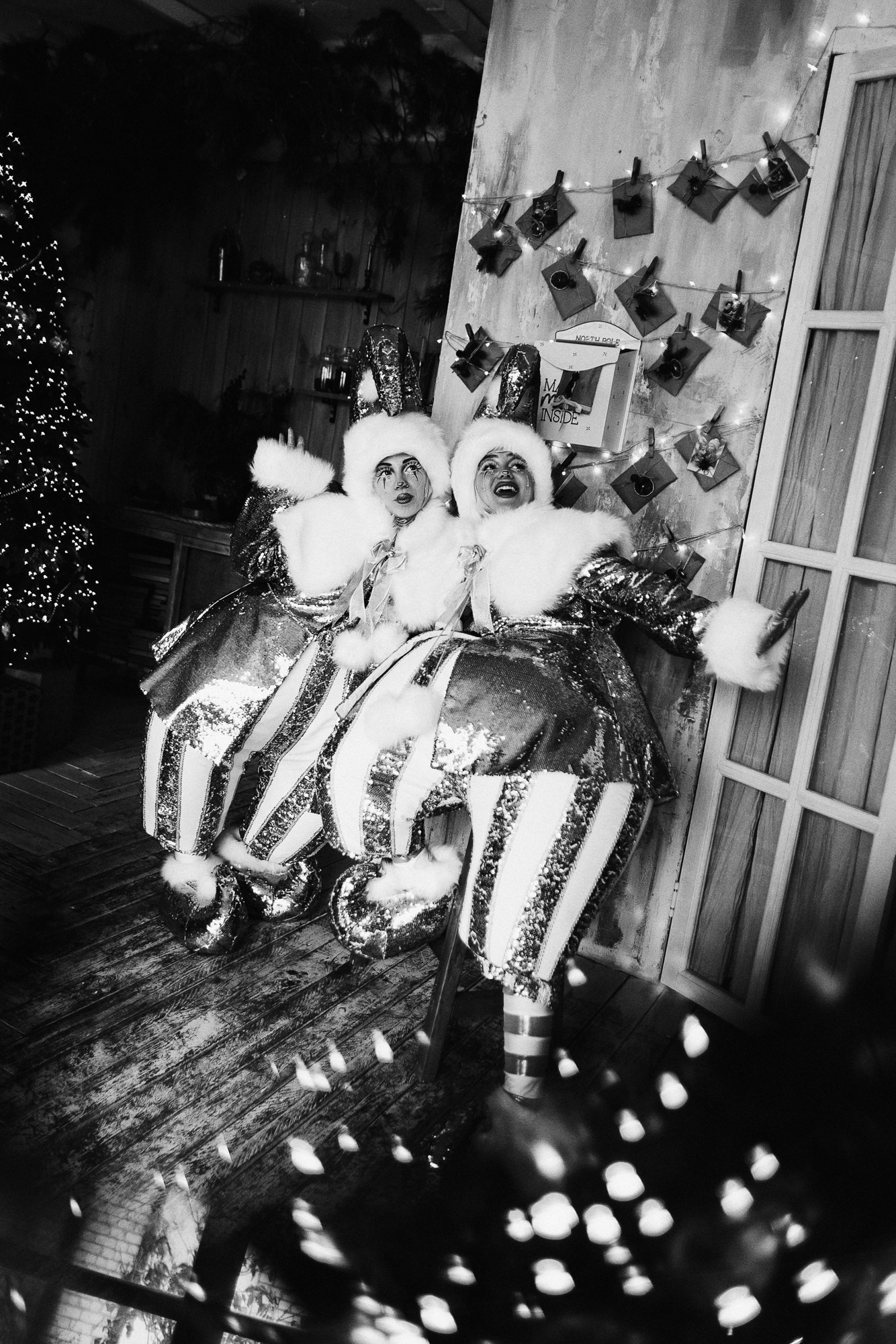 Новогодняя креативная фотосессия в Тюмени | Фотограф Дарья Мустафина. Портретный фотограф Тюмень Дарья Мустафина