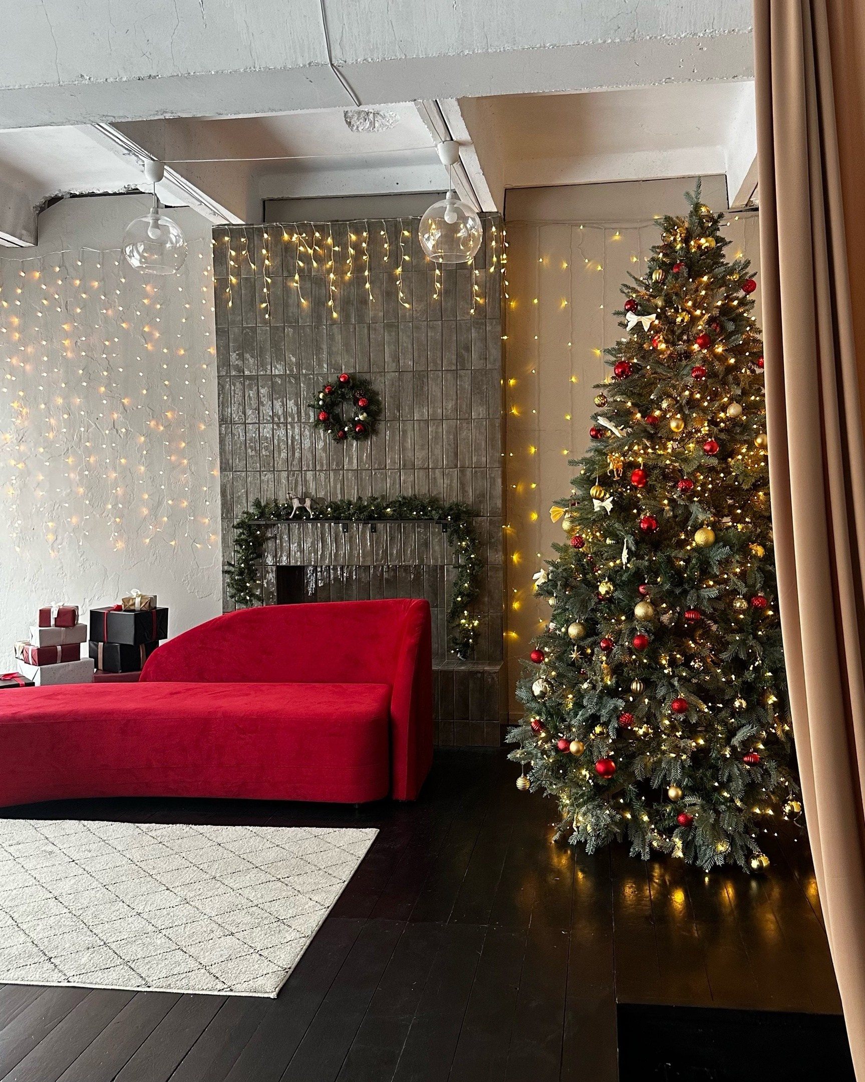 Новогодние студии. Ирина Кан Фотограф новорожденных в Екатеринбурге