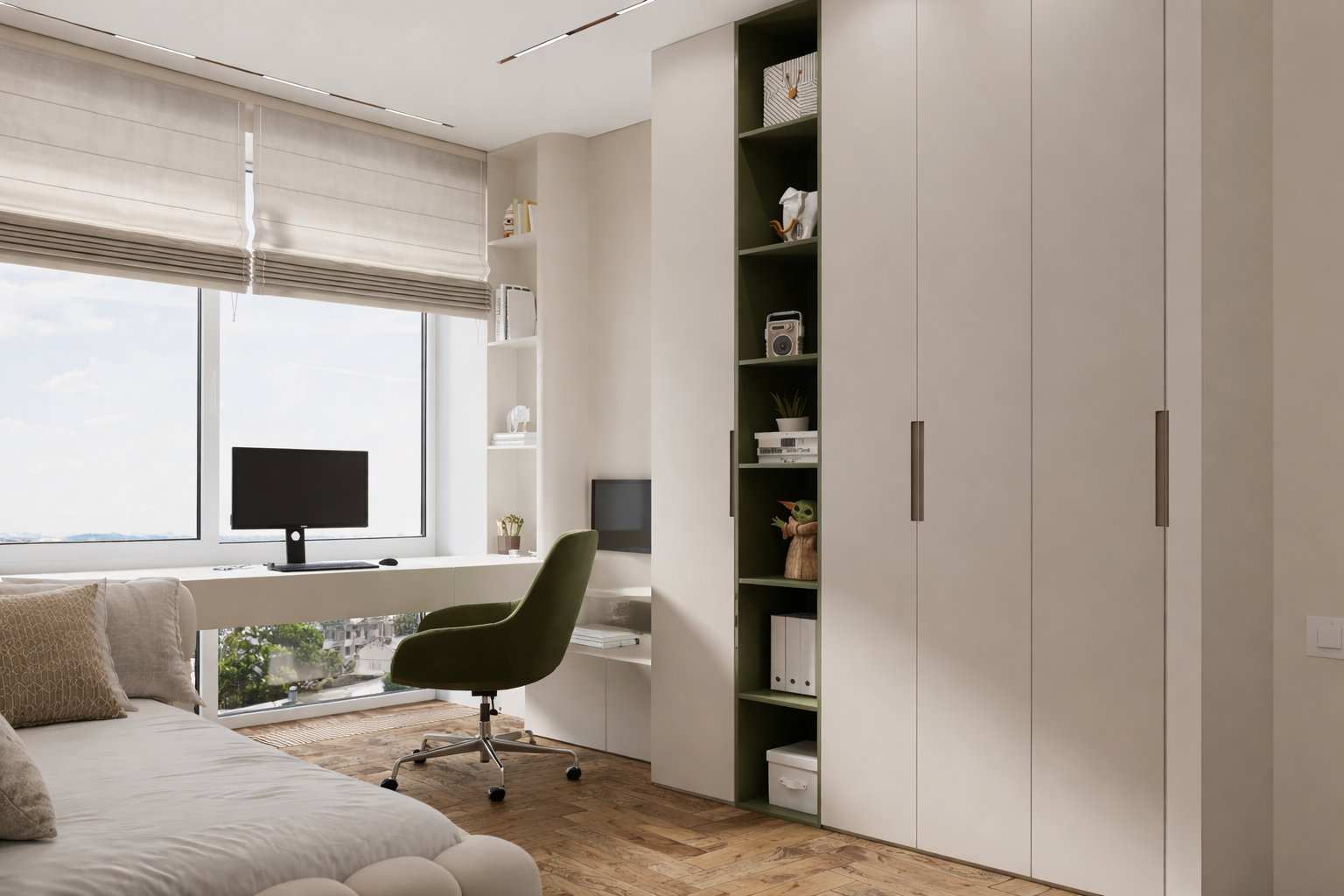 Проект: ЖК ILOVE | История оливкового цвета