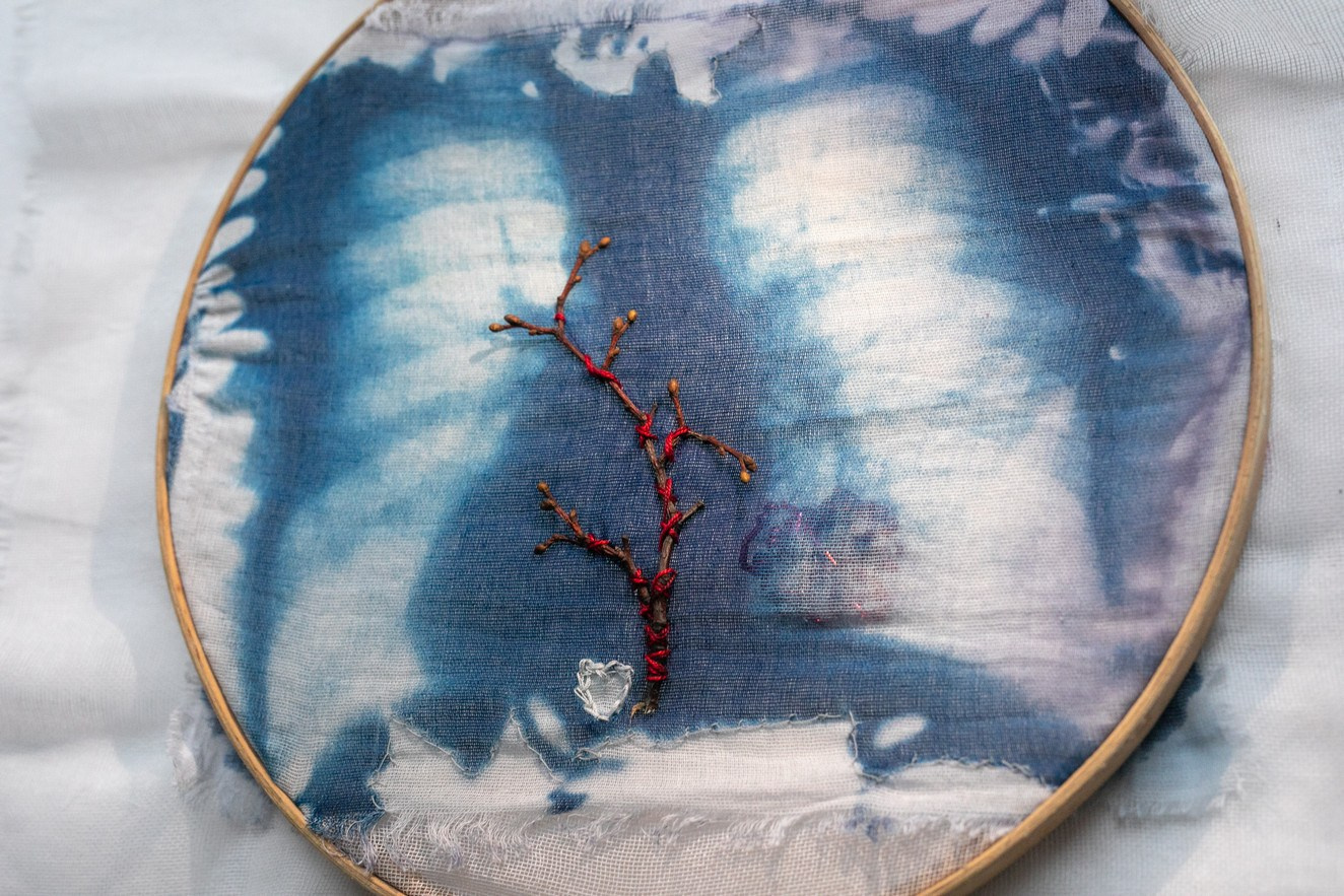 CYANOTYPE. CONTEMPORARY ARTIST OLGA ANDRIYASH