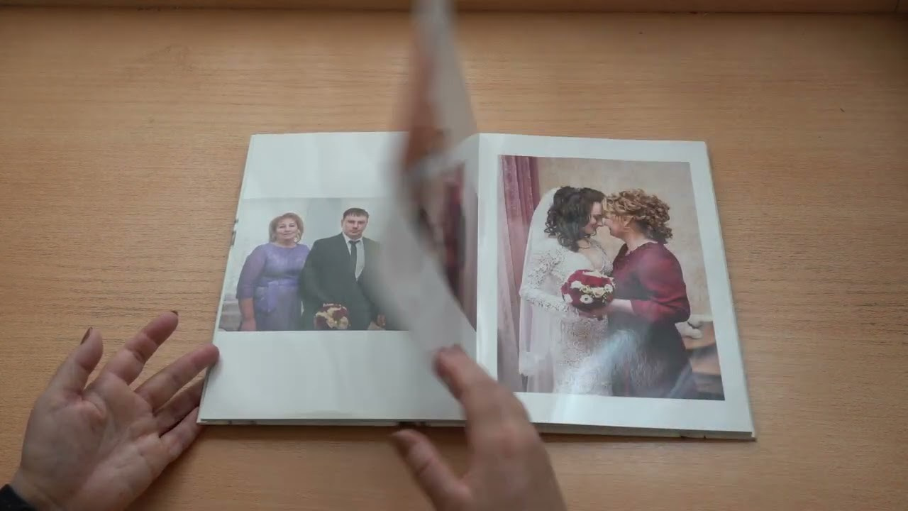 Свадебная фотокнига. Семейный фотограф Владимир Просвиркин. г. Самара