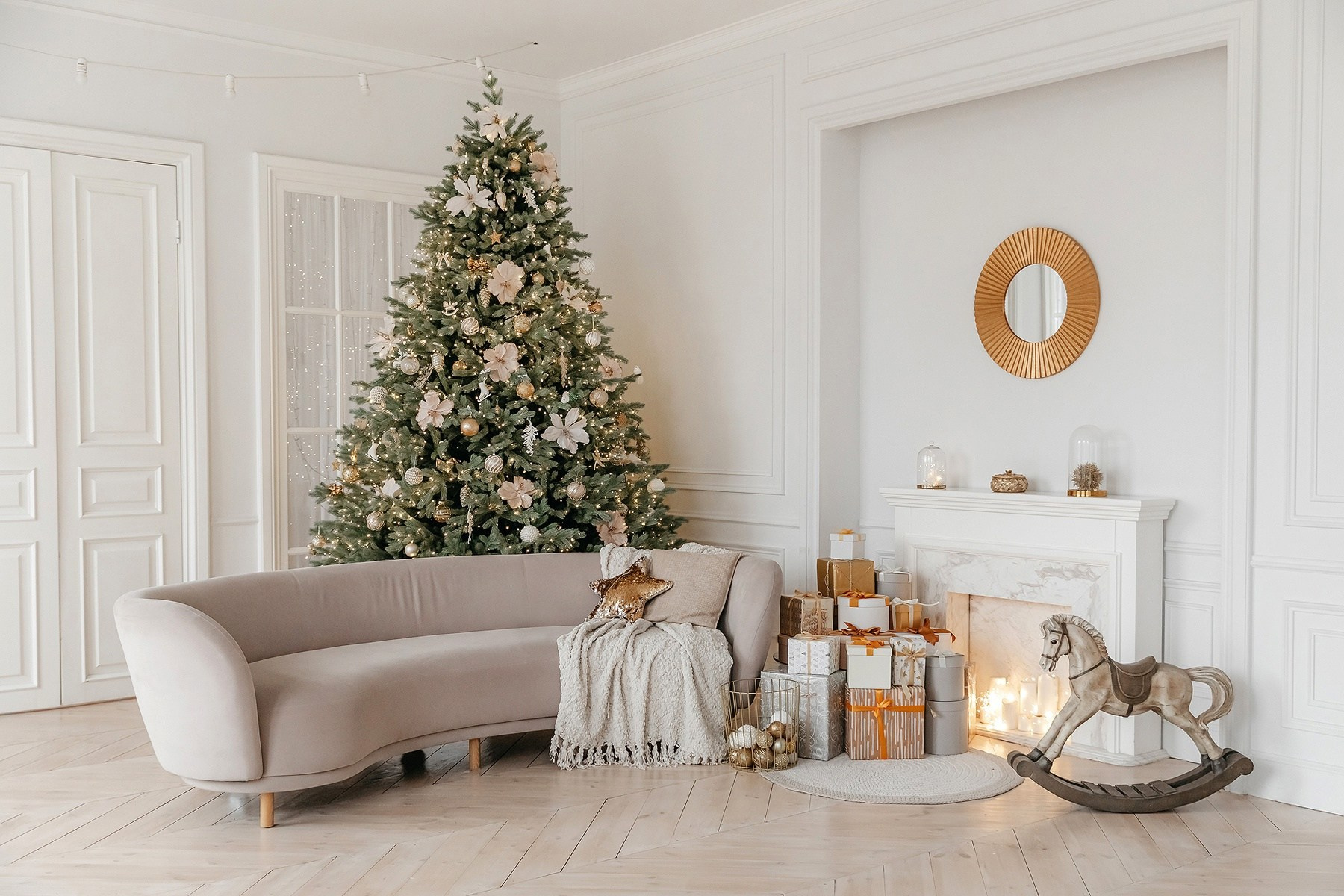 Новогодние студии. Ирина Кан Фотограф новорожденных в Екатеринбурге