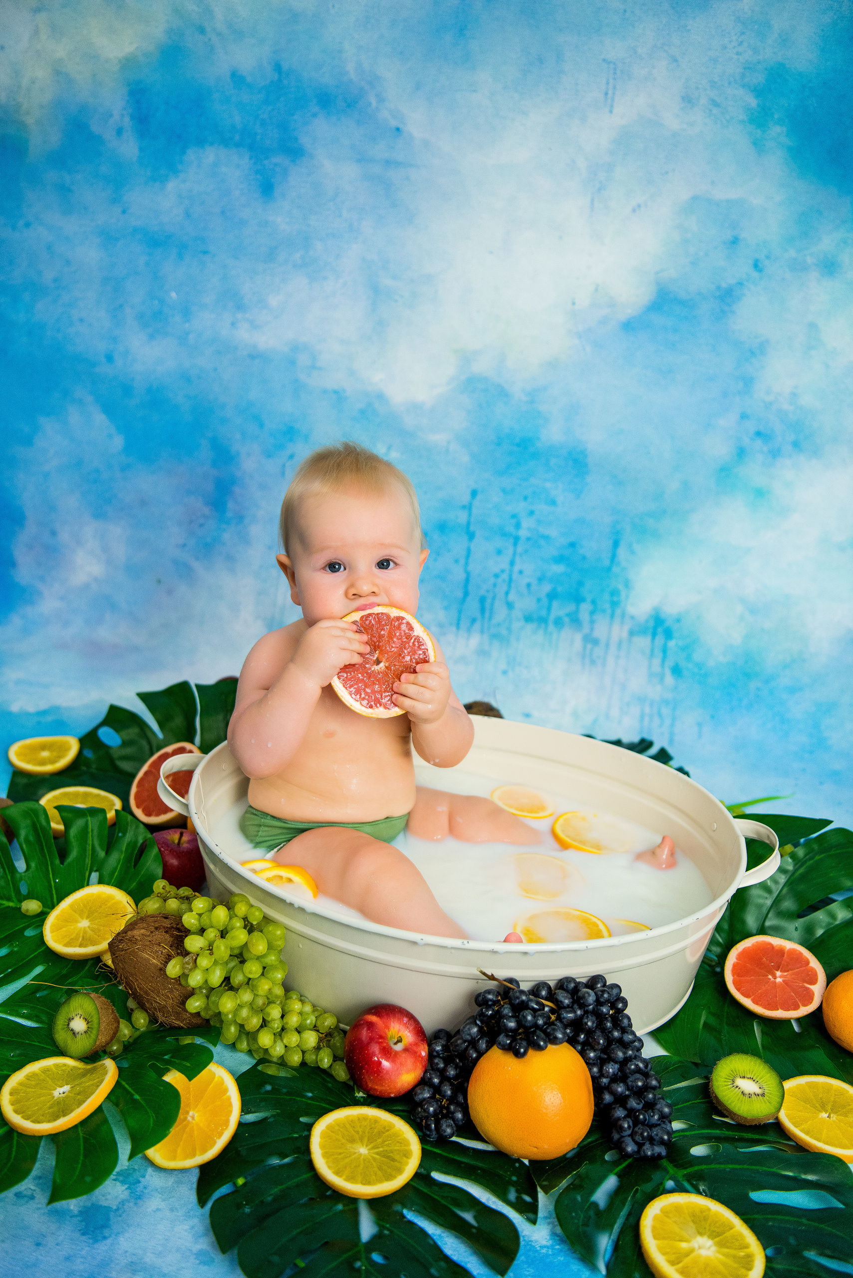 Детские ванночки. Фотограф в Нефтеюганске Мила Аксёнкина