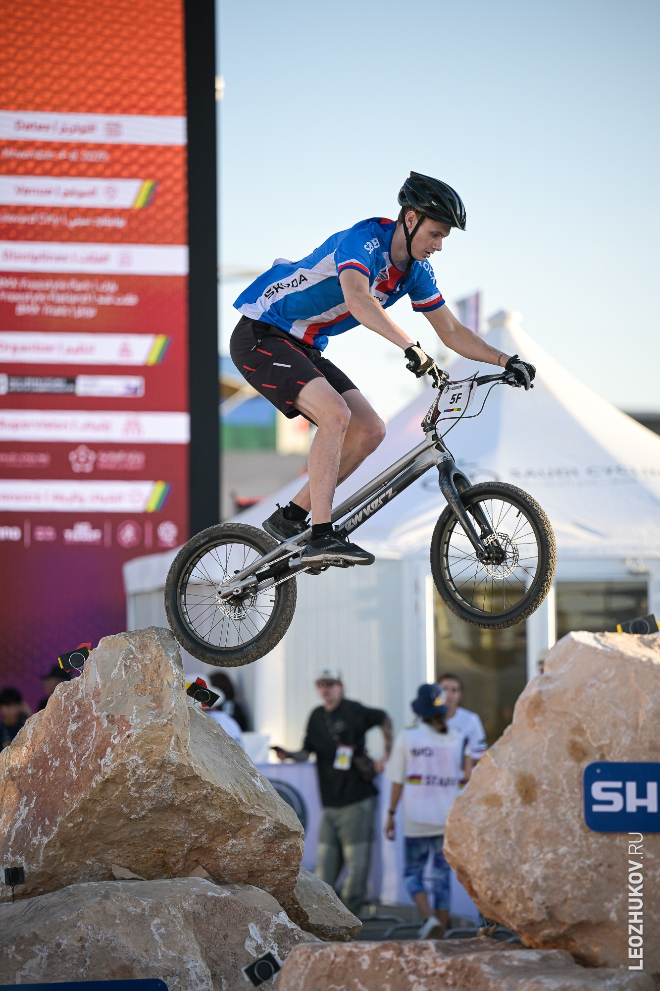 UCI Trials World Champs 2025 — день 1. Спортивный фотограф Леонид Жуков