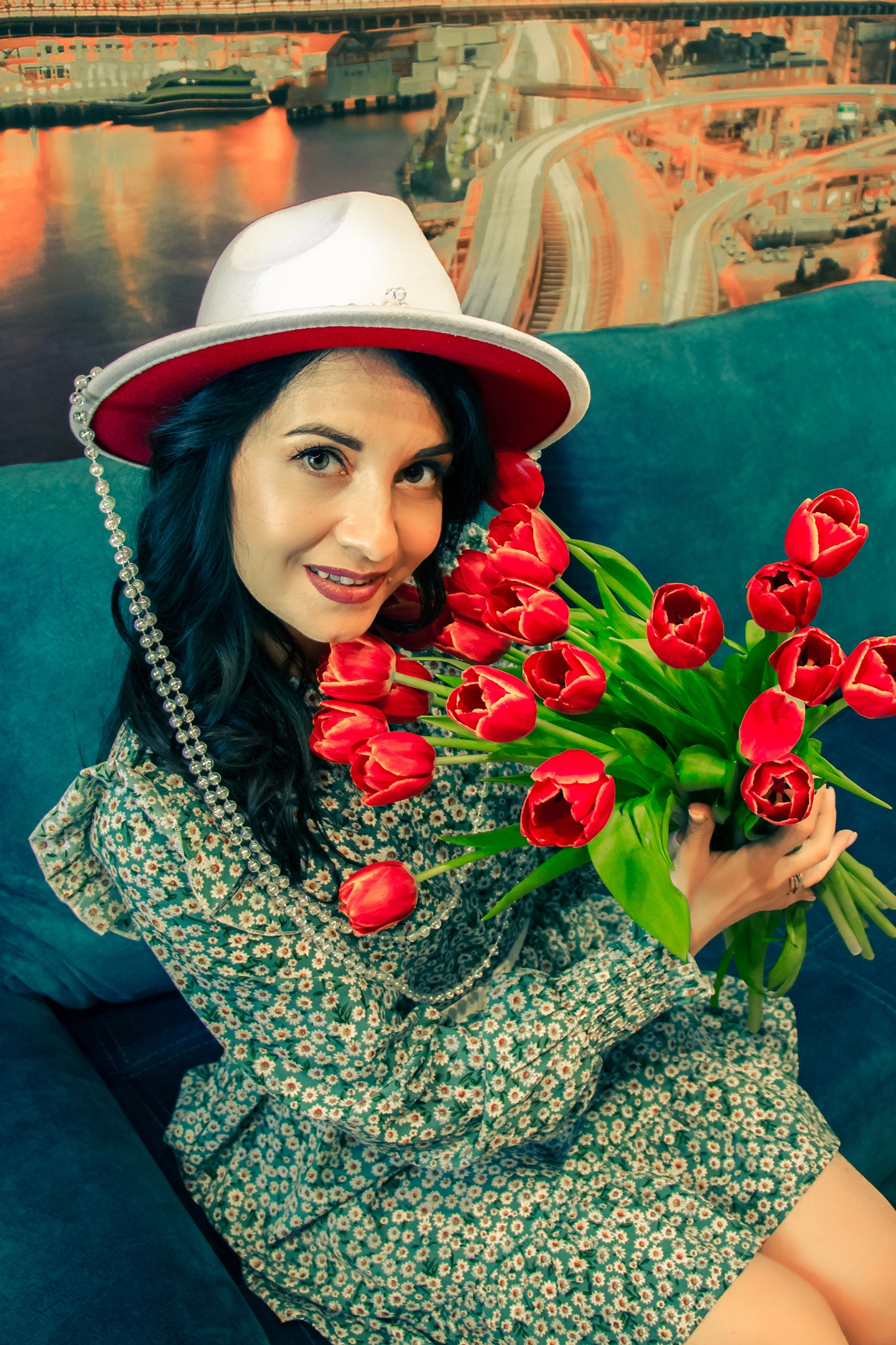 Ирина в тюльпанах…. Творческая, семейная Фотосъемка ДоброДарова Елена Омск