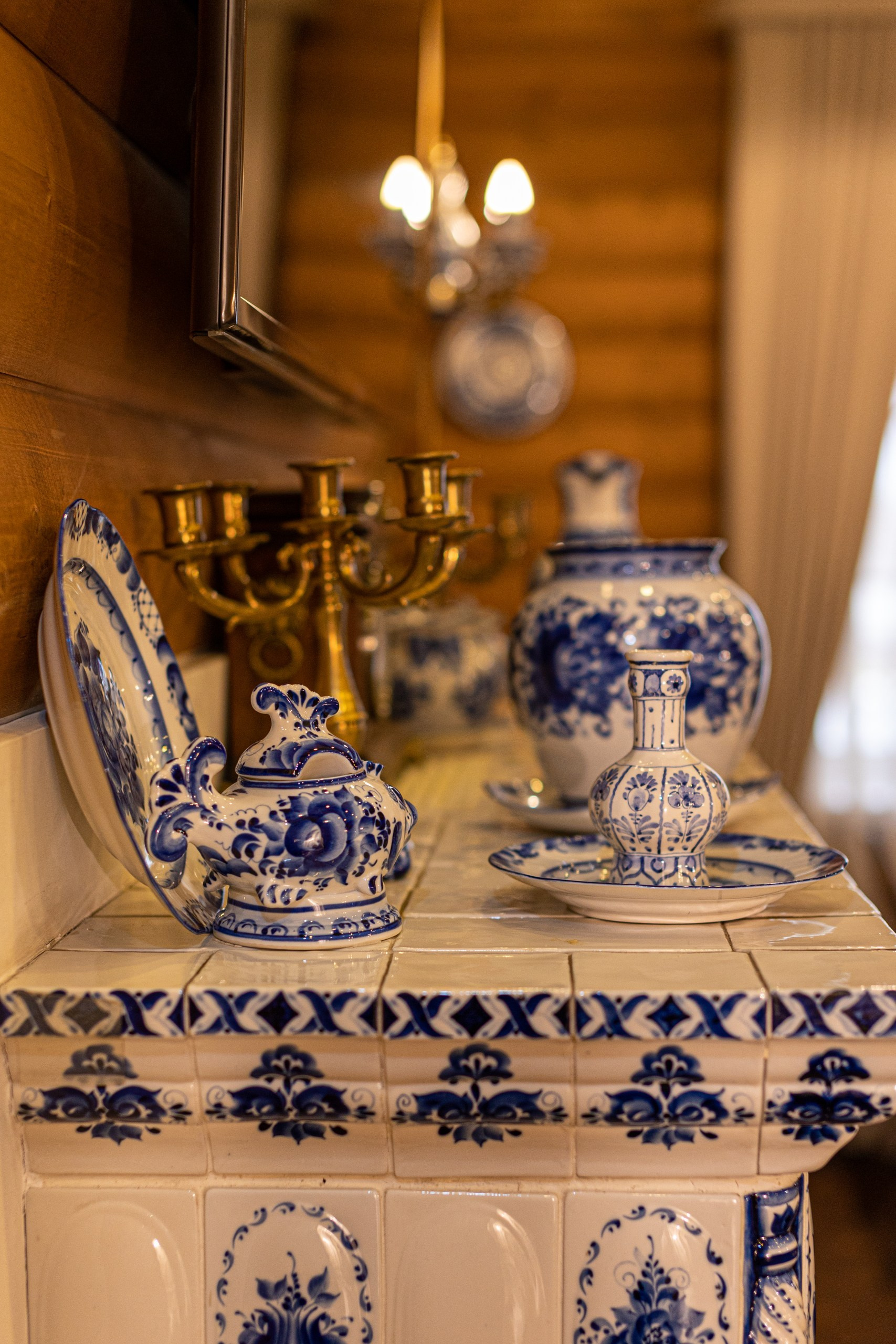 Банкетный зал «Гжель», ресторана «Дача ". Фотограф в Оренбурге. Профессиональный фотограф