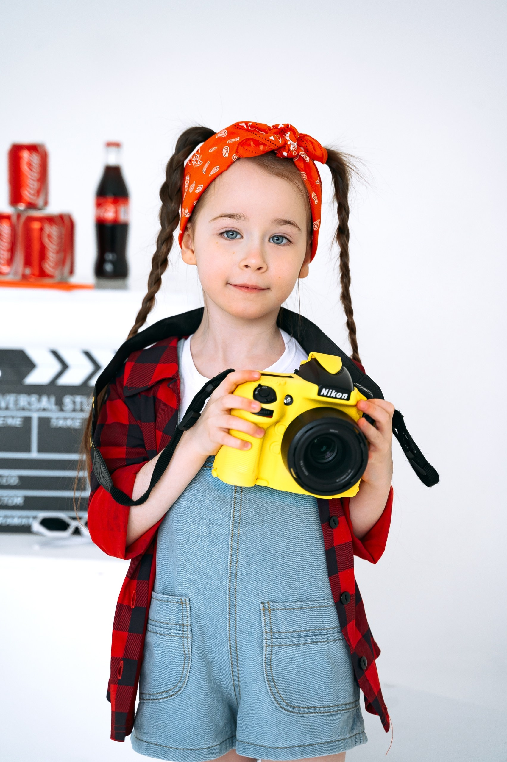 Детская фотосессия Ксюши | Яркие кадры для вашего фотоальбома