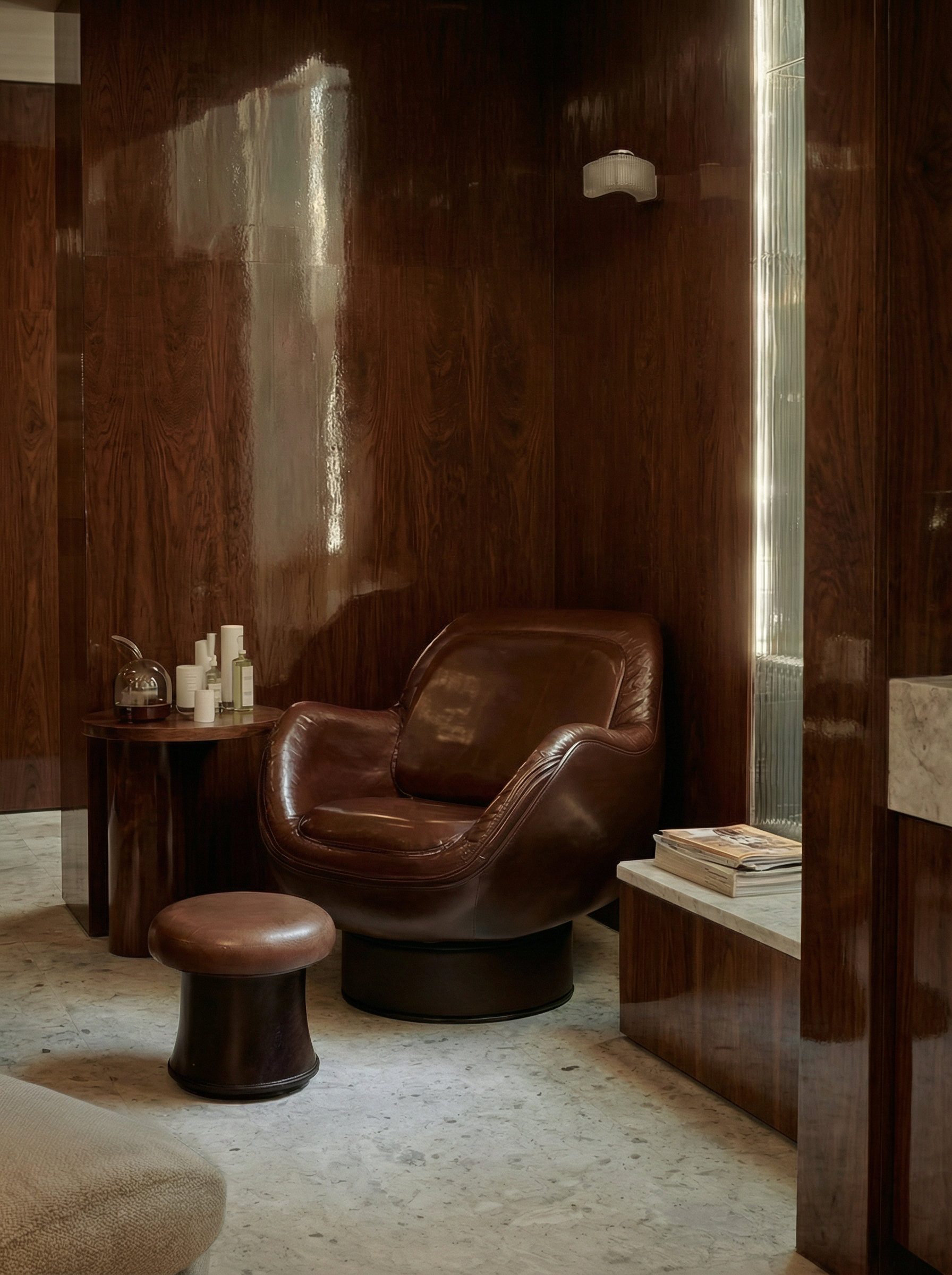 Muse Beauty Salon — AI Concept. Glukhova Elizaveta — AI Creator & 3D Visualizer for Interior, Fashion & Beauty Brands