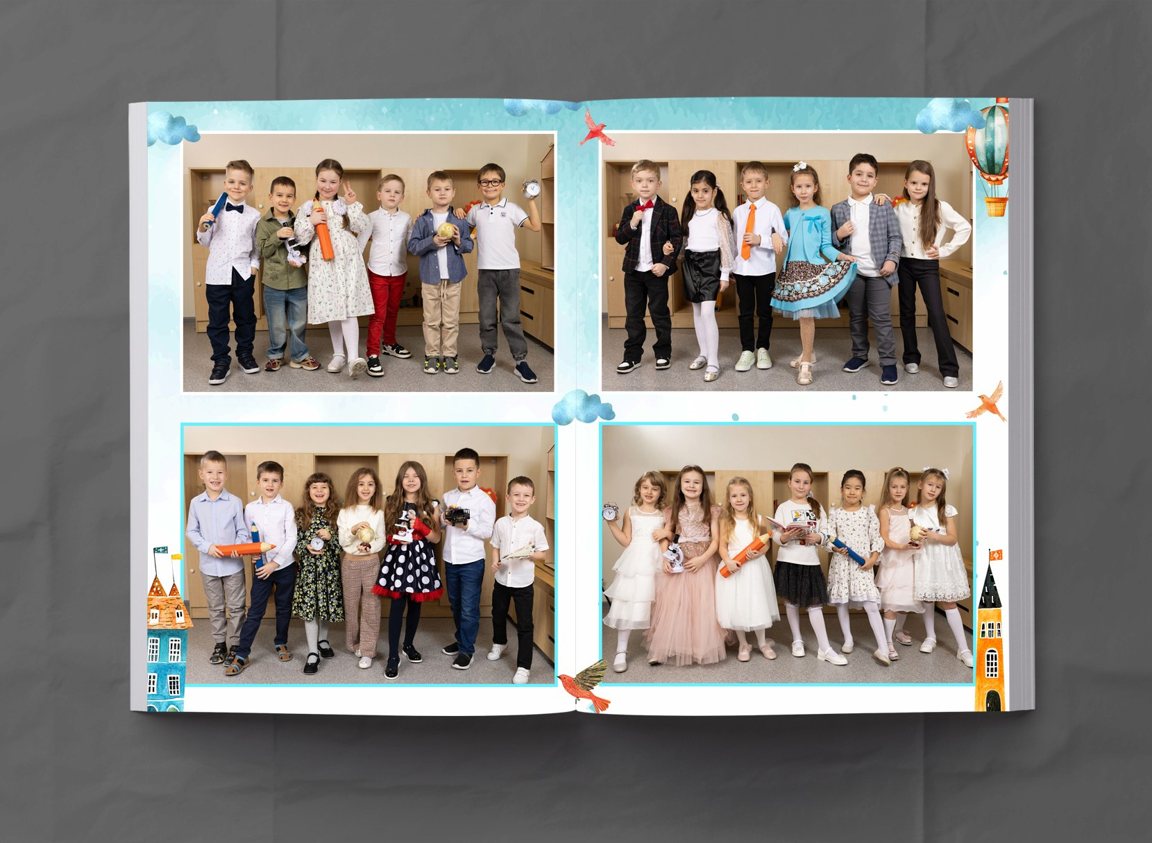 Детский сад. МОСФОТОБУК Выпускные альбомы Москва