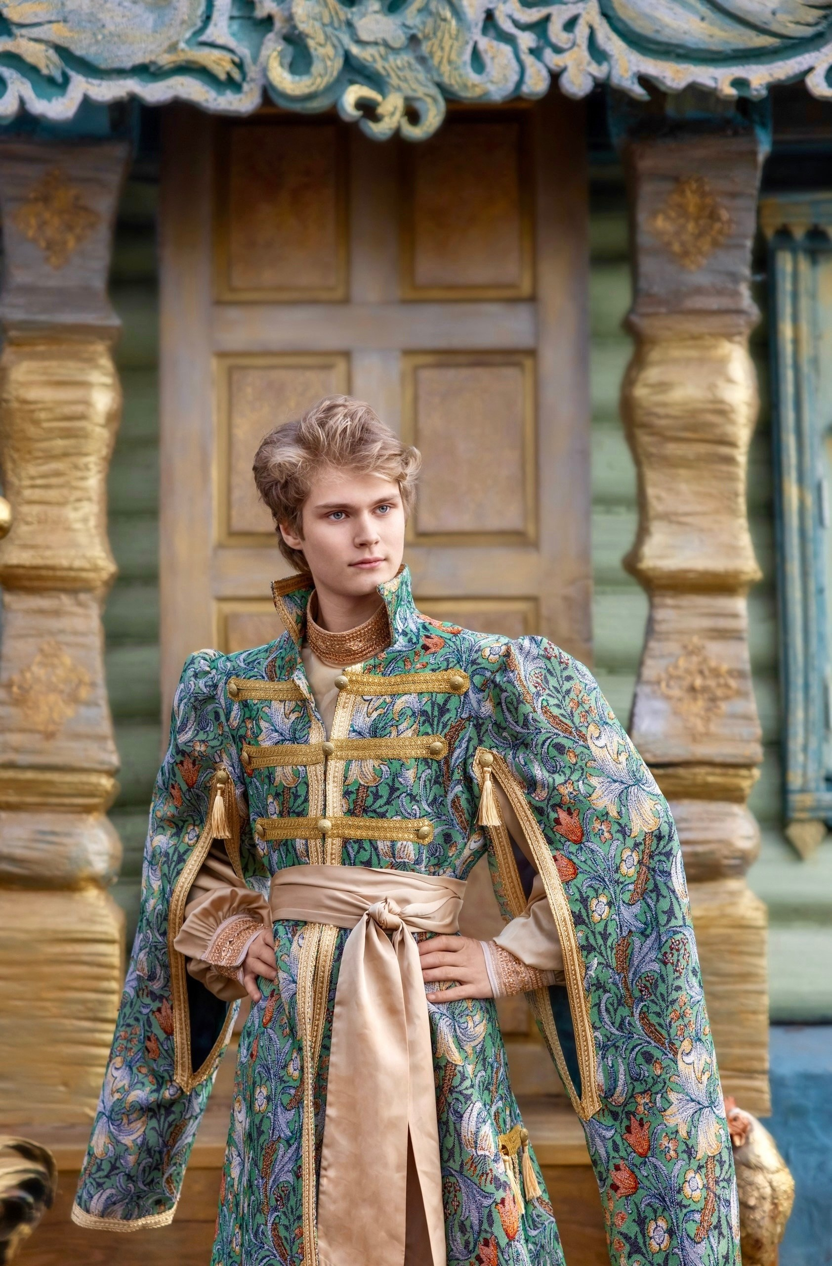 Королевич Елисей. Русские народные костюмы в Москве