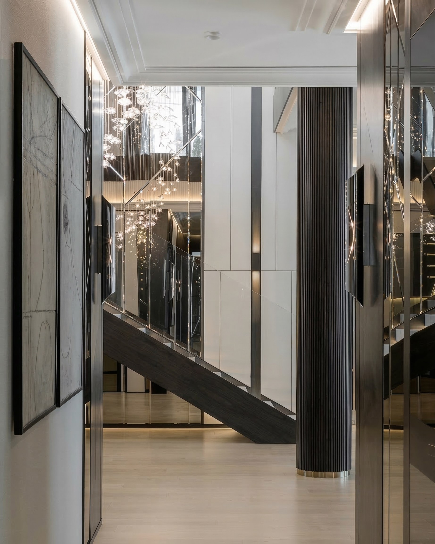 Дизайн двухуровневого пентхауса 500 м² с террасами и Wellness-зоной | Валерия Котович